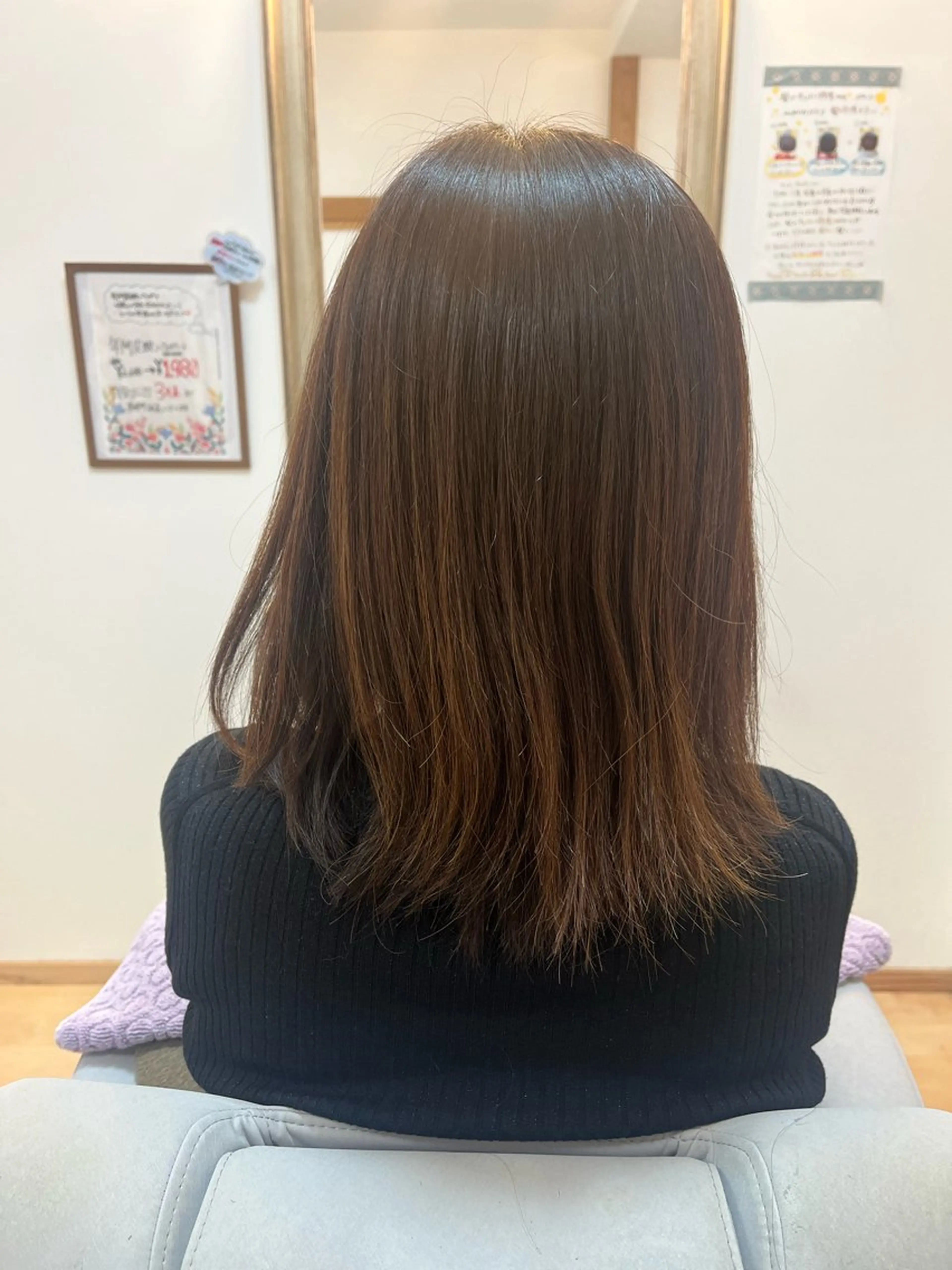 セミロング MoMO北三条駅 ꕤ︎︎·͜·さとうのヘアスタイル