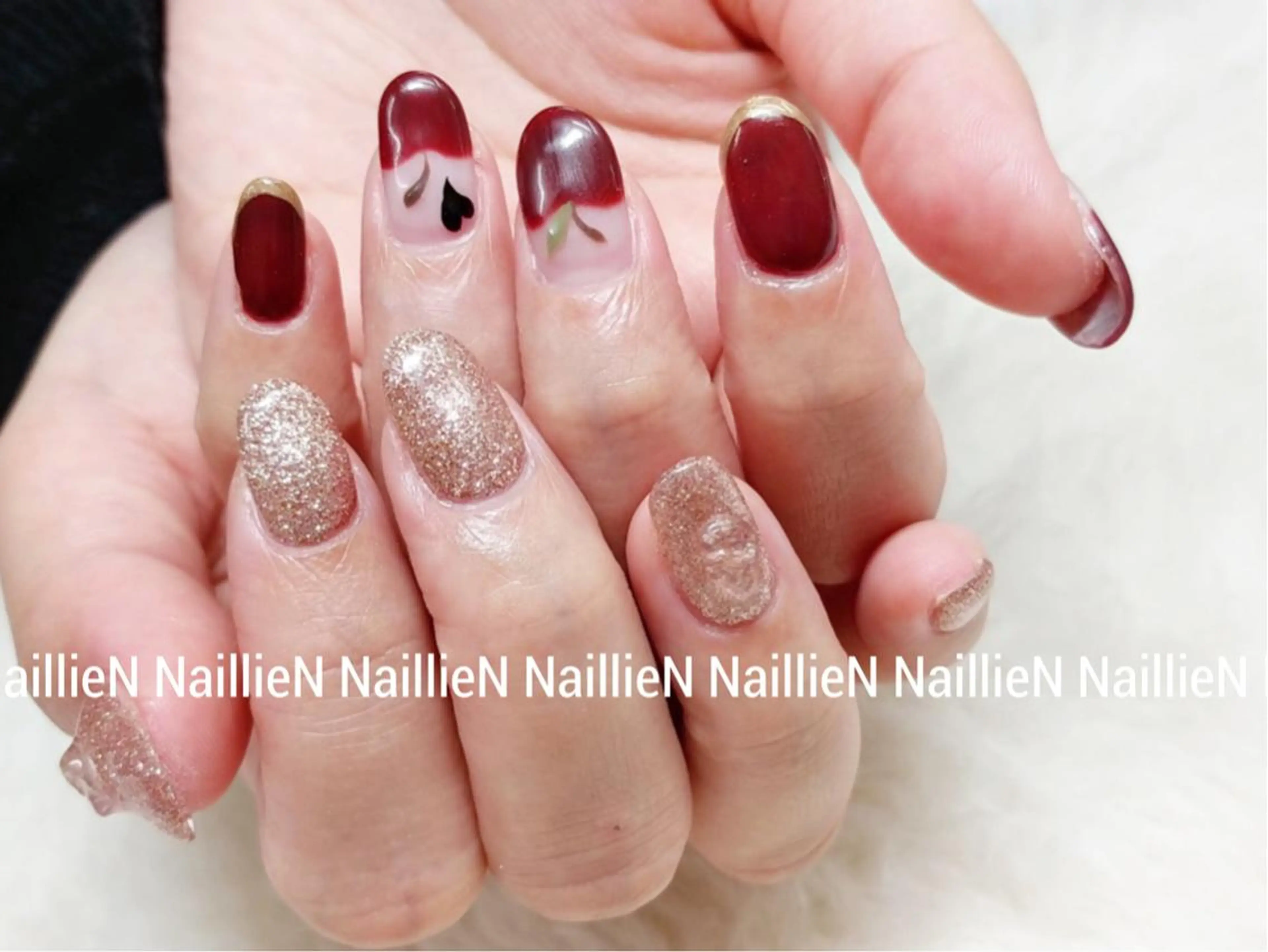 ネイル 持ち込み Nail lieNのネイルデザイン