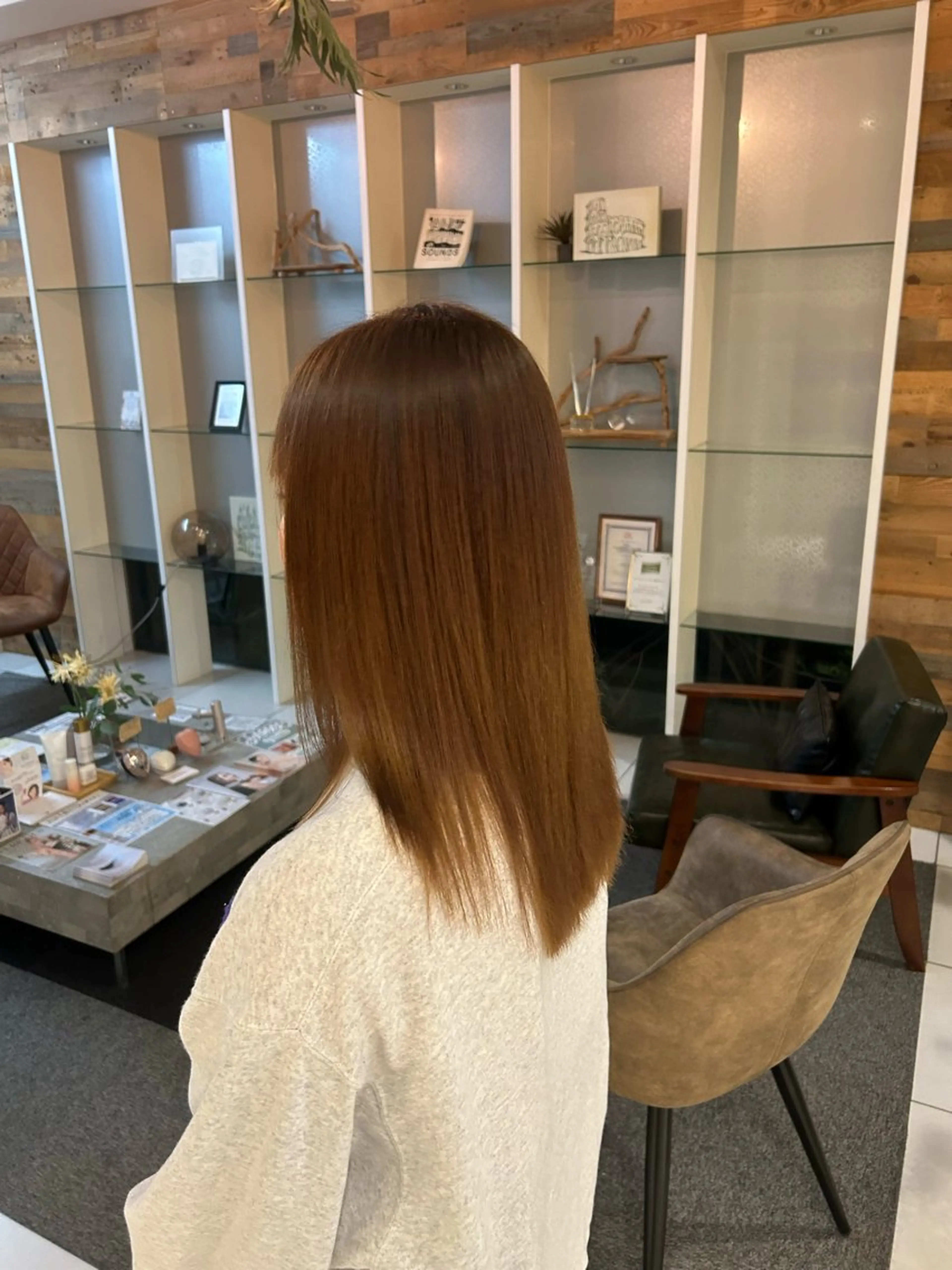 ロング 髪質改善/ストレート パーマ長久手/ひかるのヘアスタイル