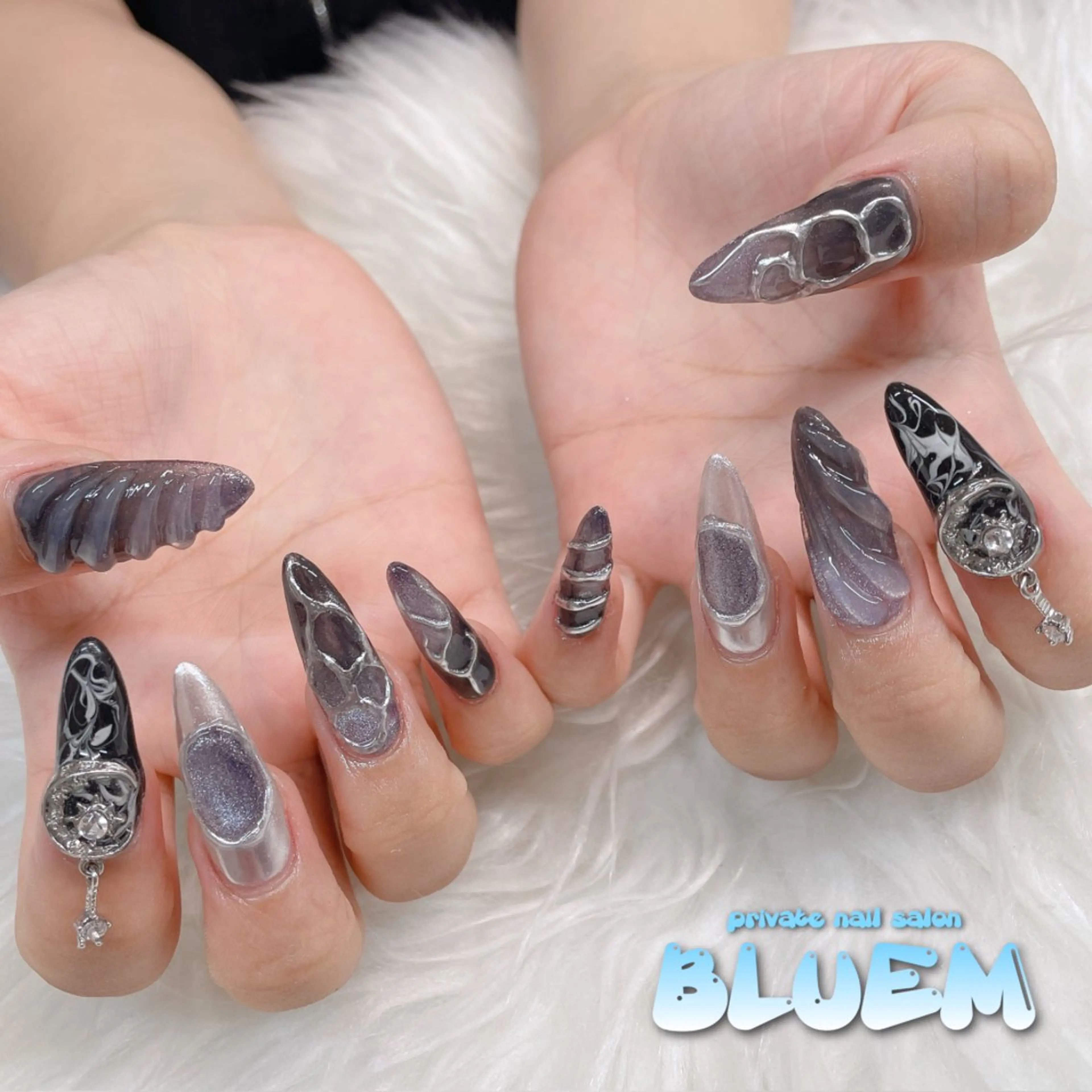 ネイル ハンドネイル BLUEM所属・BLUEM さやかのネイルデザイン