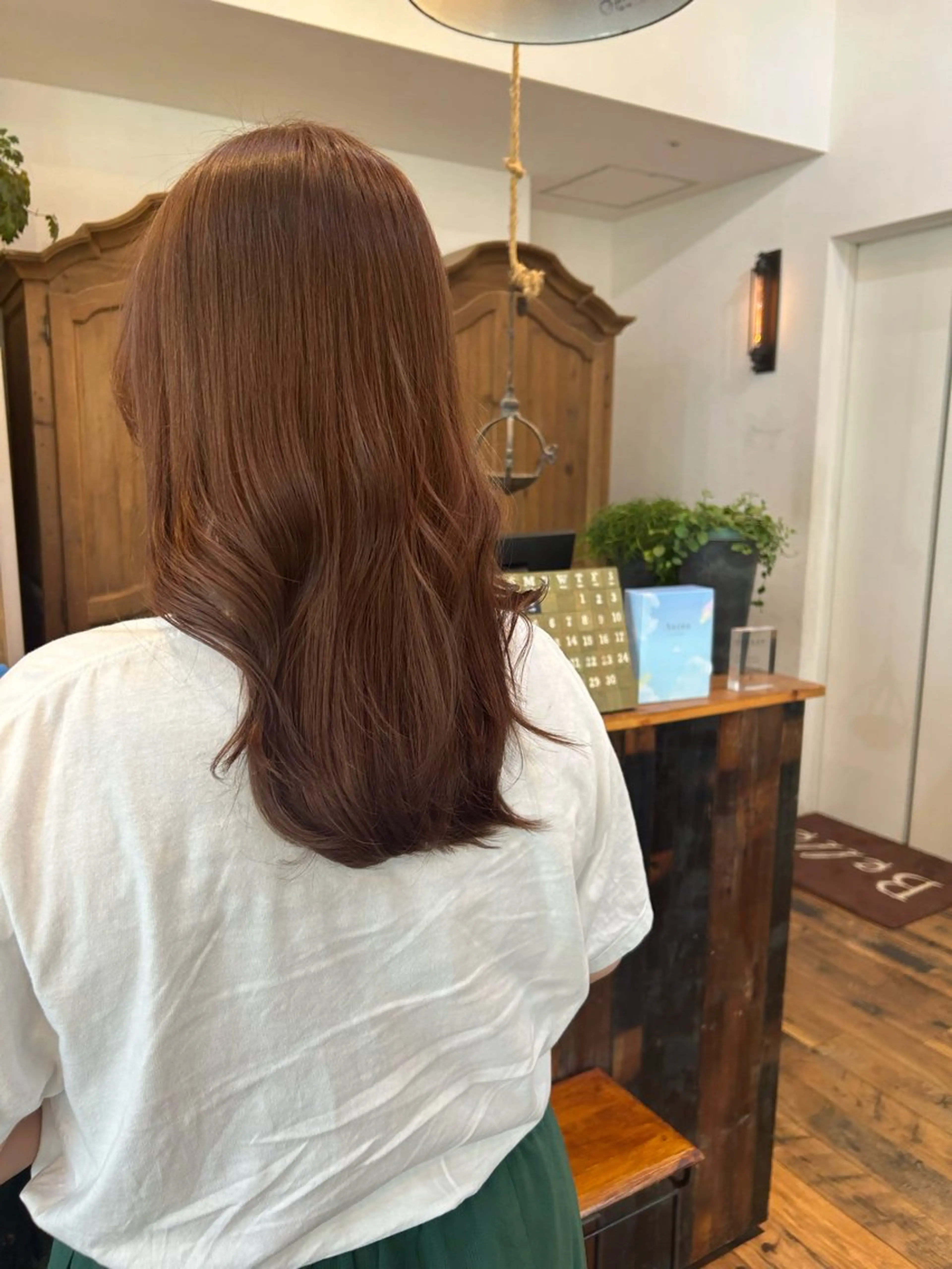 セミロング カラー リピーター多数🌟 メンズ限定　松本理沙のヘアスタイル