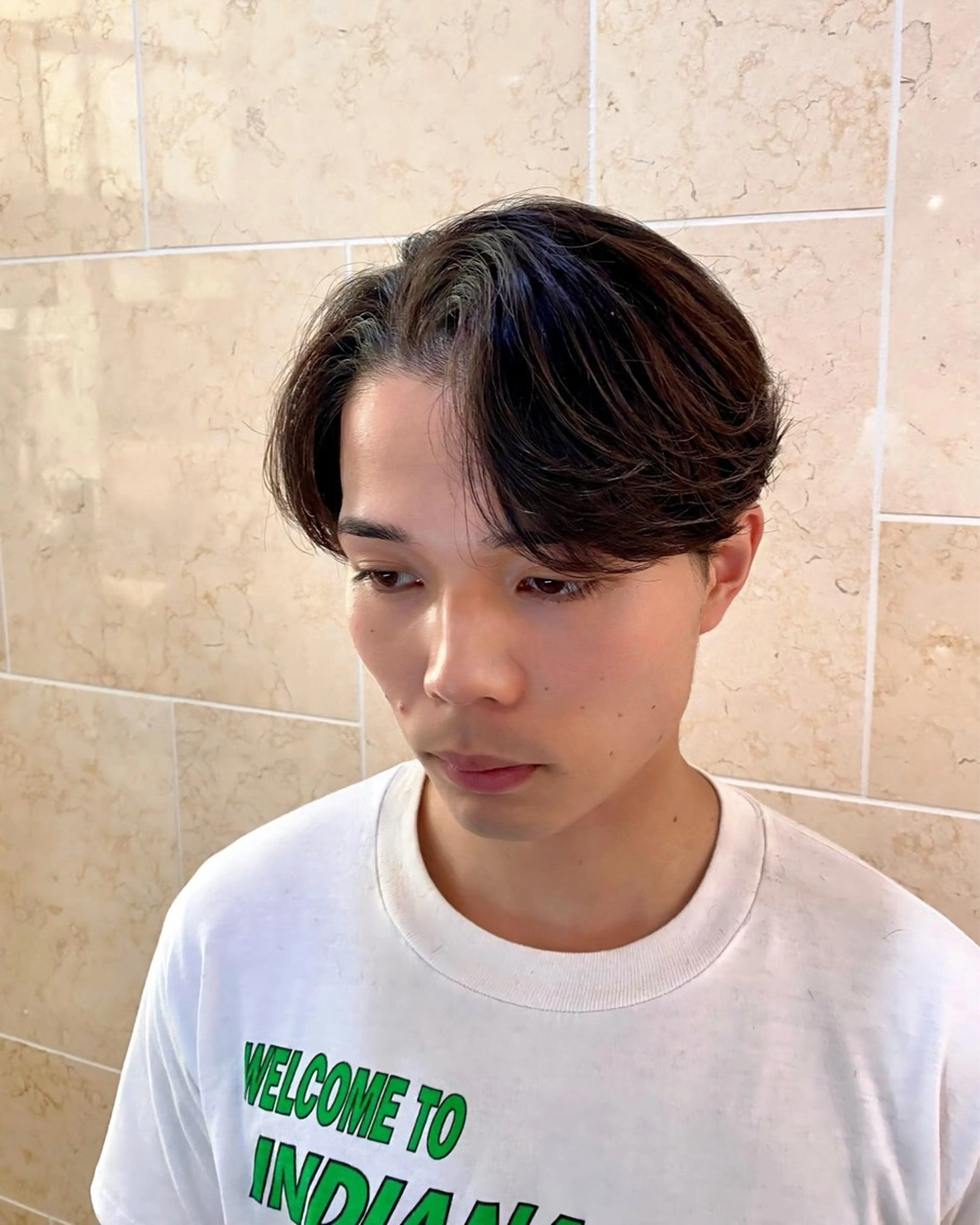 パーマ メンズ MAZE梅田所属・韓国メンズヘア関戸 和輝🇰🇷のヘアスタイル