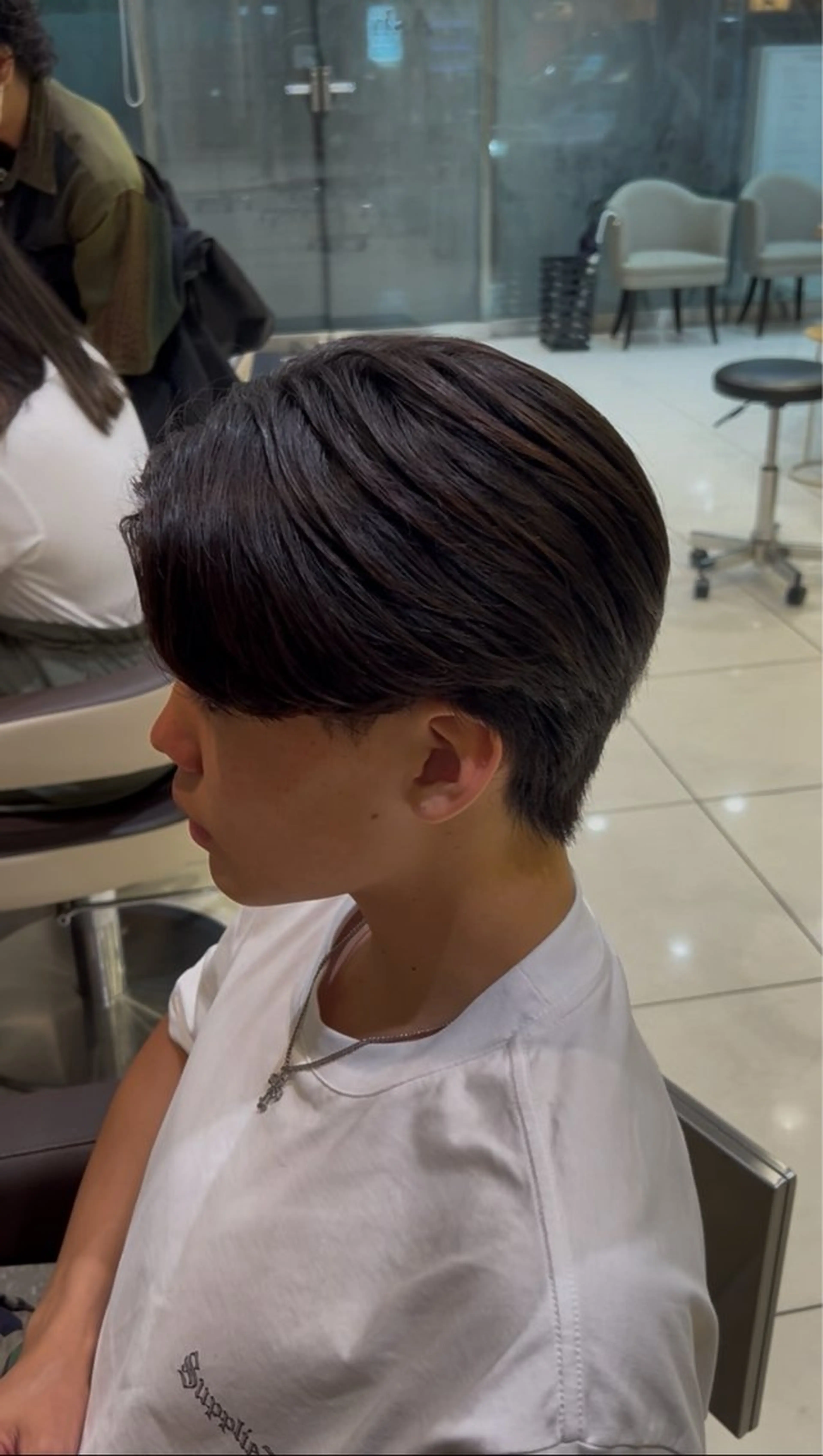 パーマ メンズ メンズパーマ 縮毛矯正 ニュアンスパーマ 坂口 叶汰のヘアスタイル