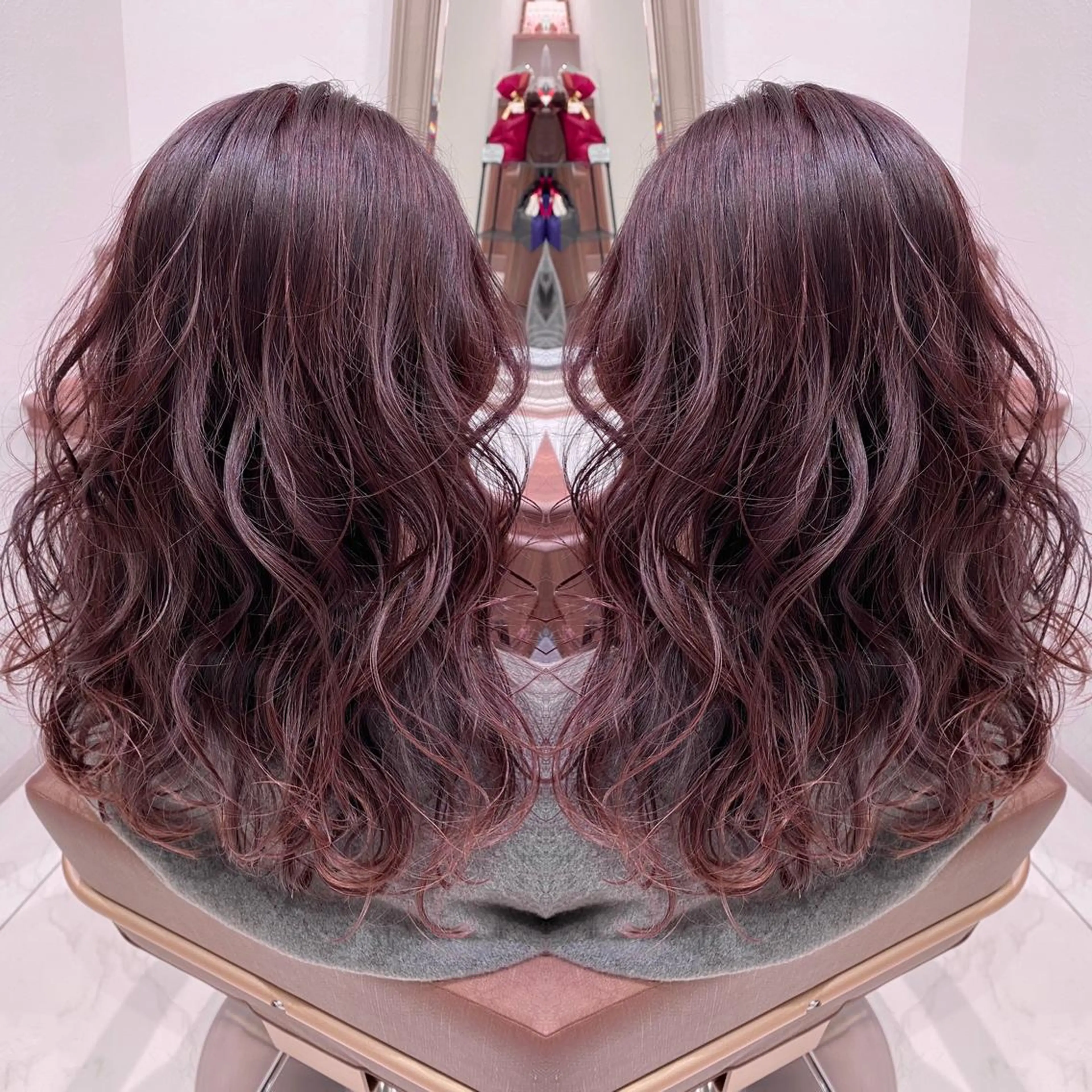 ロング カラー イルミナカラー カット ヘアカラー ✄デザイン特化 /Ami✄のヘアスタイル