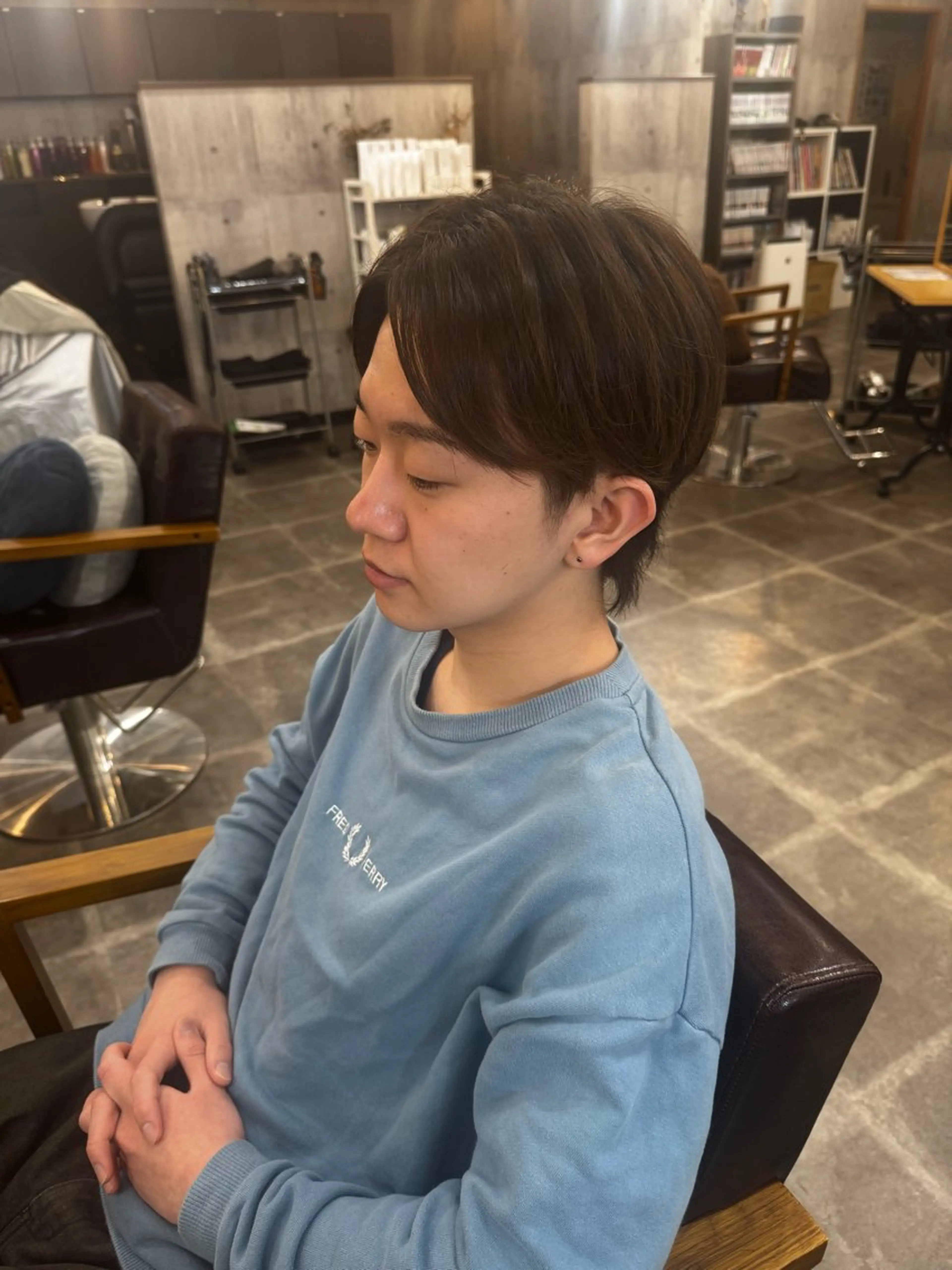 ミディアム メンズ amule hair ✂️山本　丈則✂️のヘアスタイル