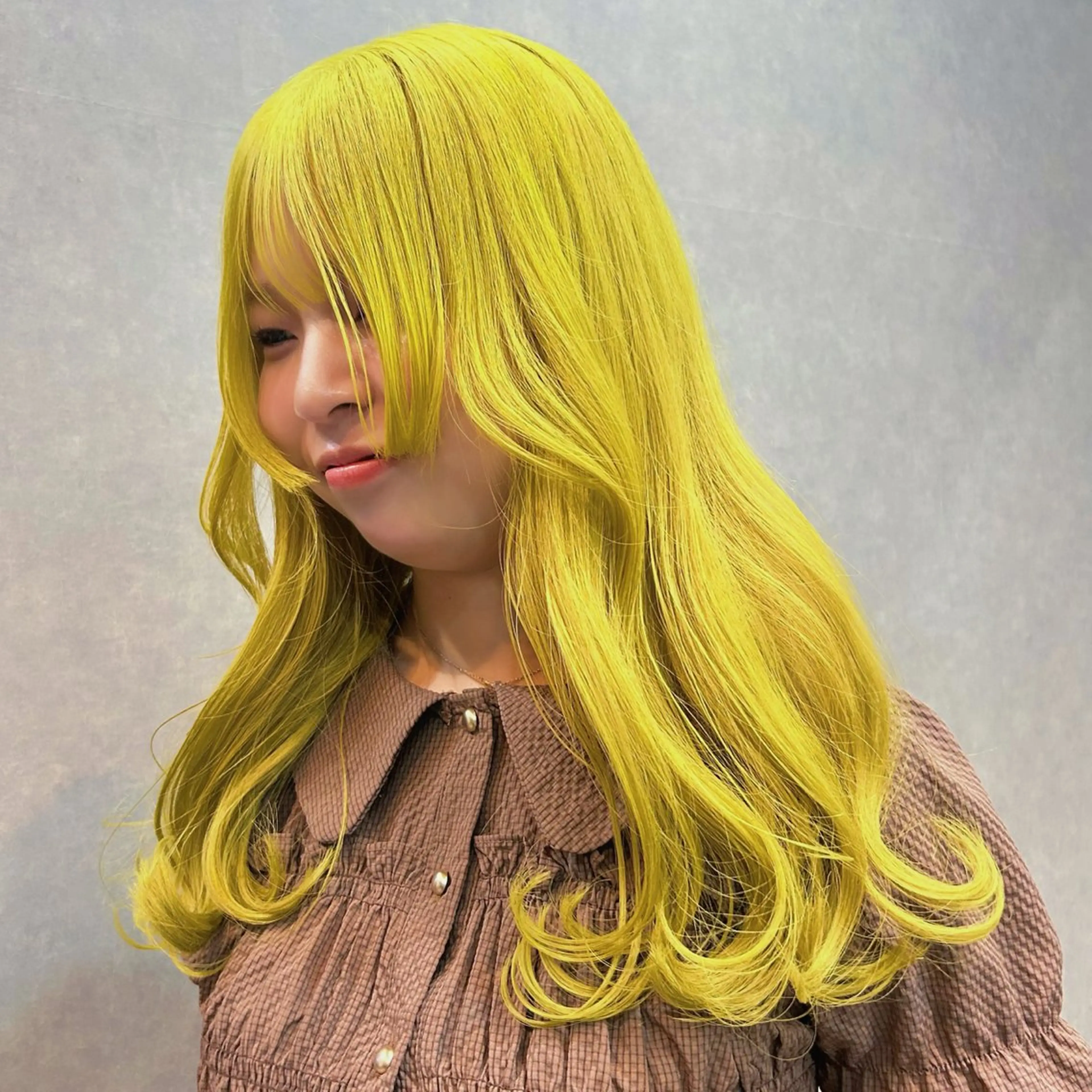 ロング カラー ヘアカラー トリートメント Roots所属・miharu‪‪/ ハイトーン/複雑履歴のヘアスタイル