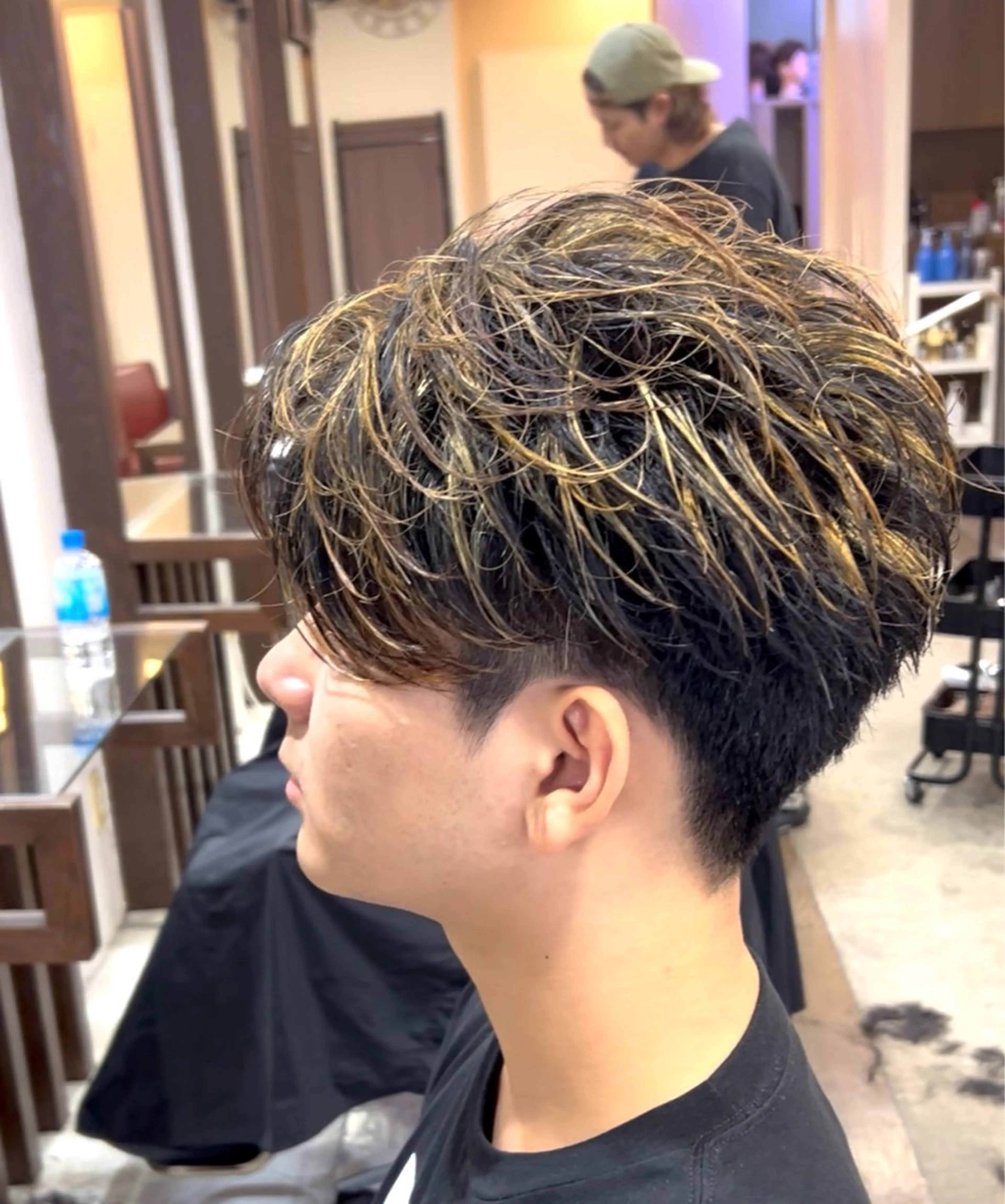 ショート メンズ カット ヘアカラー メンズ特化／茅ヶ崎 ／りょうまのヘアスタイル