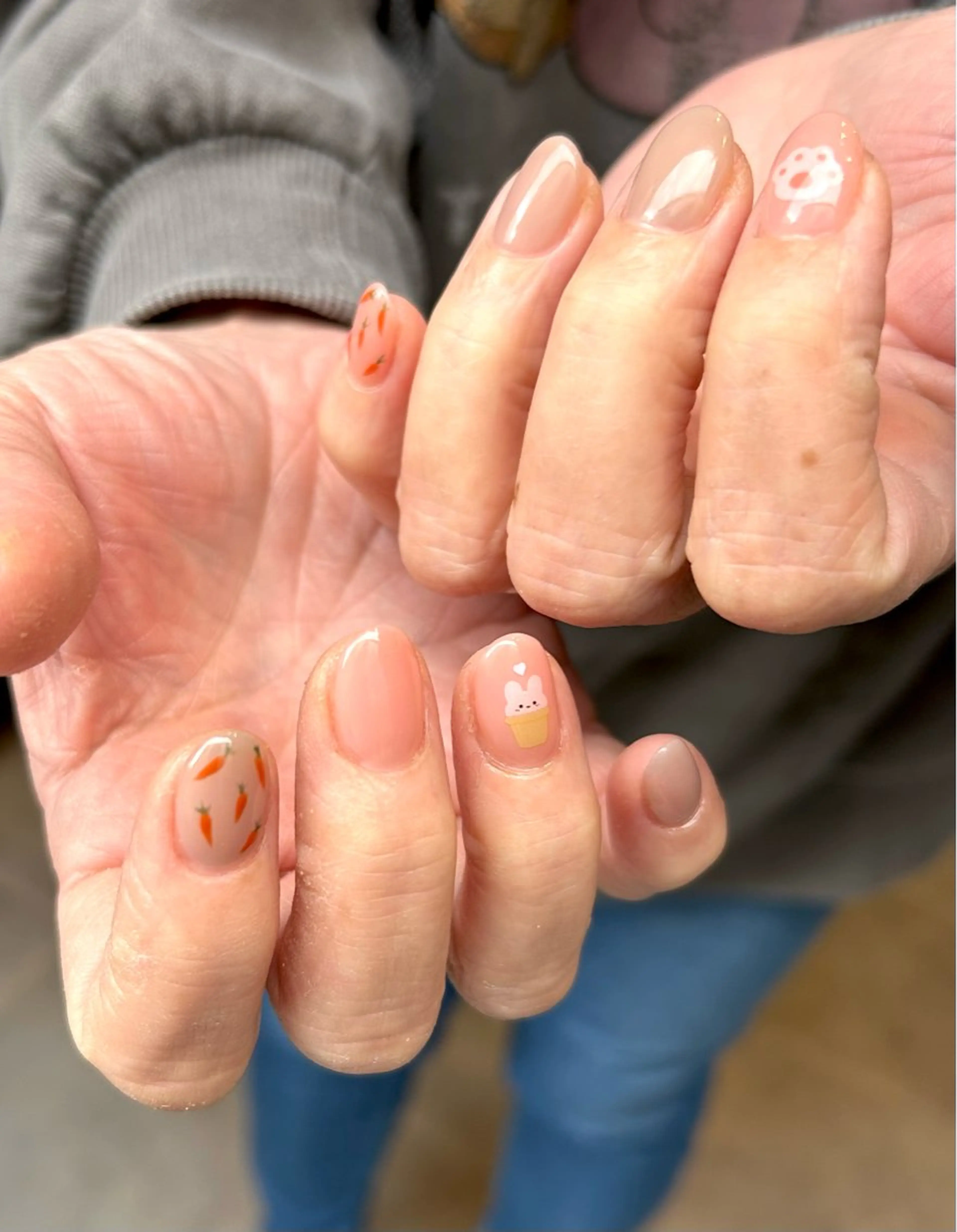 ネイル 持ち込み nailworks mのネイルデザイン