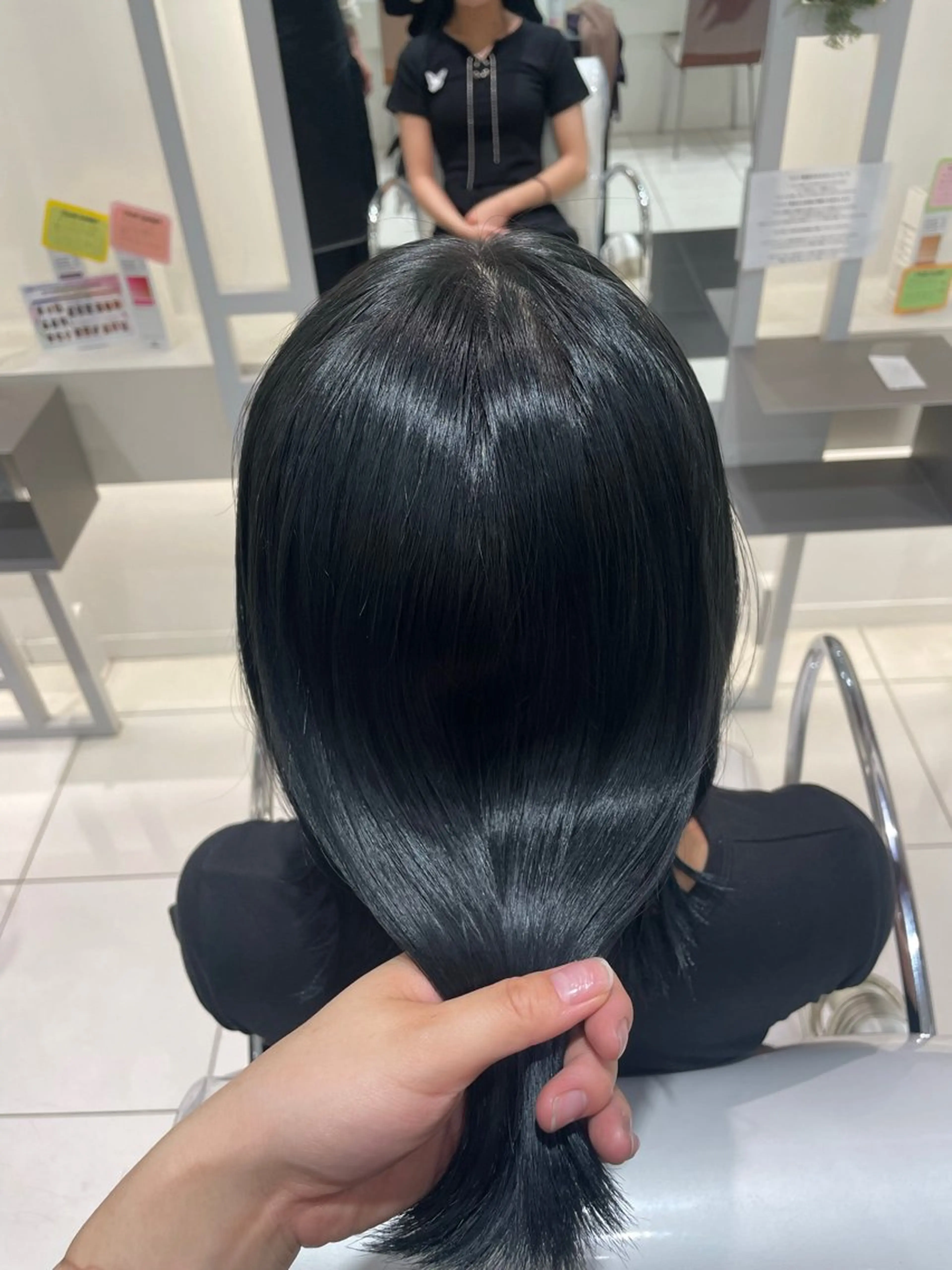 🫧ワンカラー(ブリーチなし)🫧イルミナカラーの写真