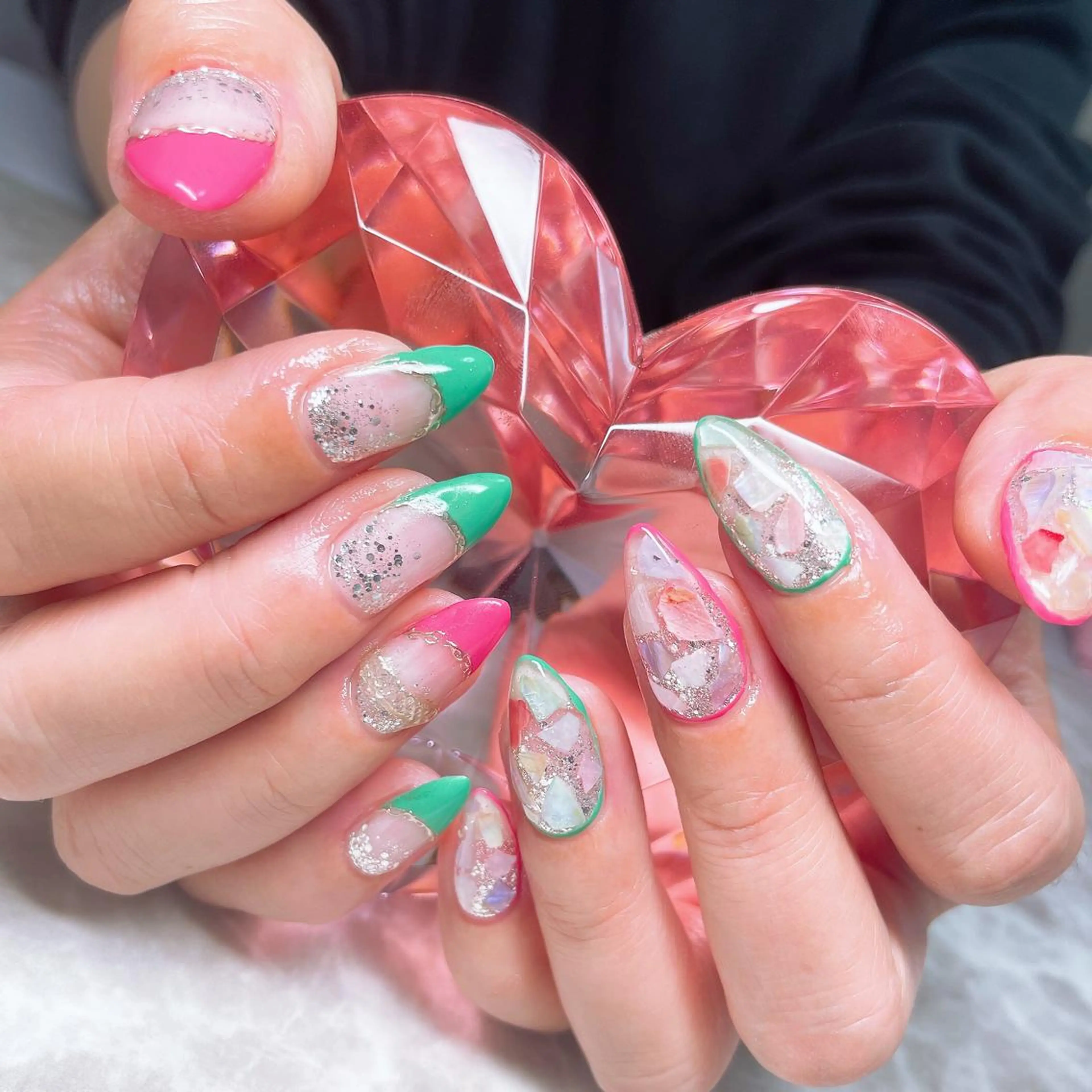 ネイル 持ち込み Nail salon_Kのネイルデザイン