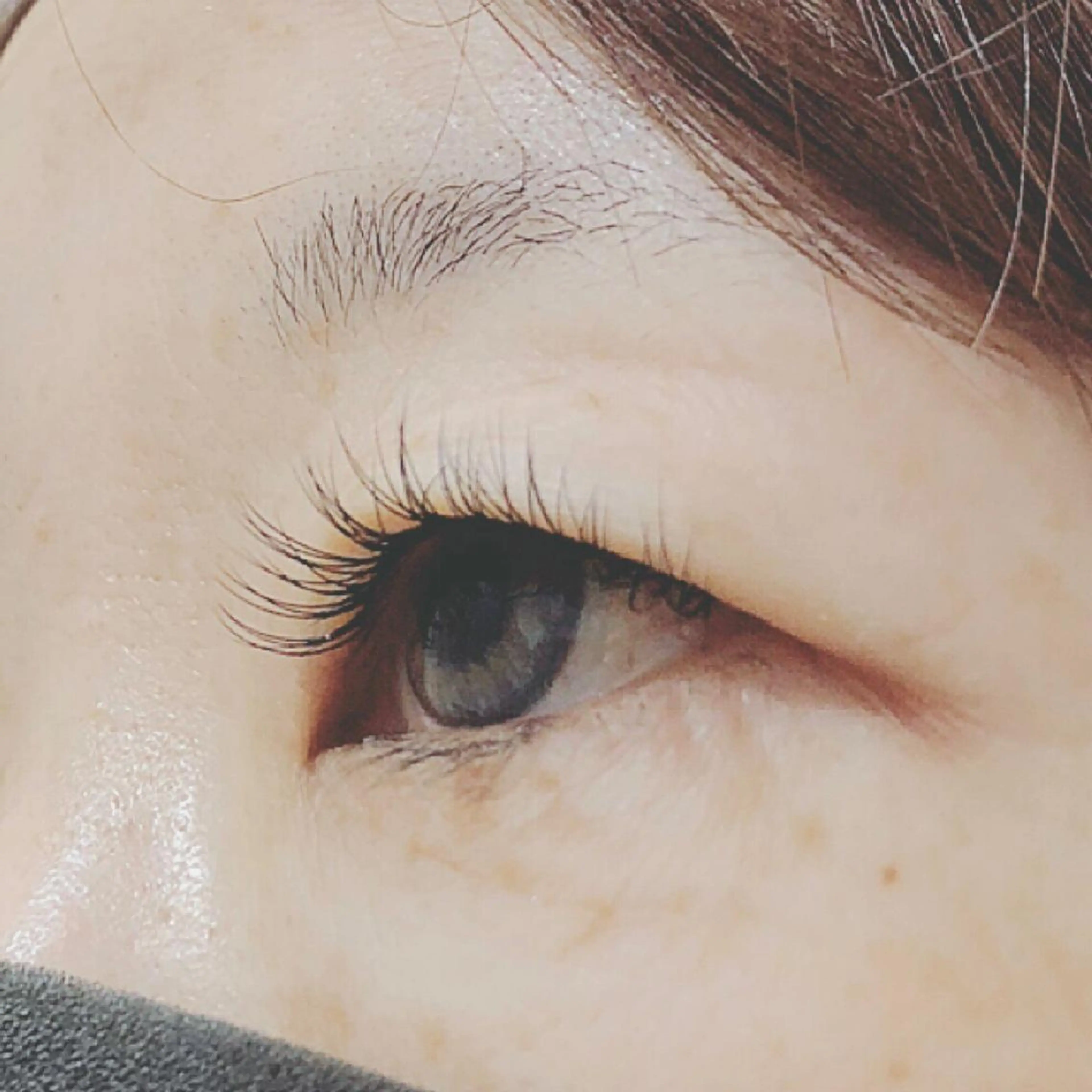 マツエク・マツパ フラットラッシュ セーブル 一重×まつ毛パーマ ボリュームラッシュ eyelash salon sopo所属・sopo 山口のマツエク・マツパデザイン