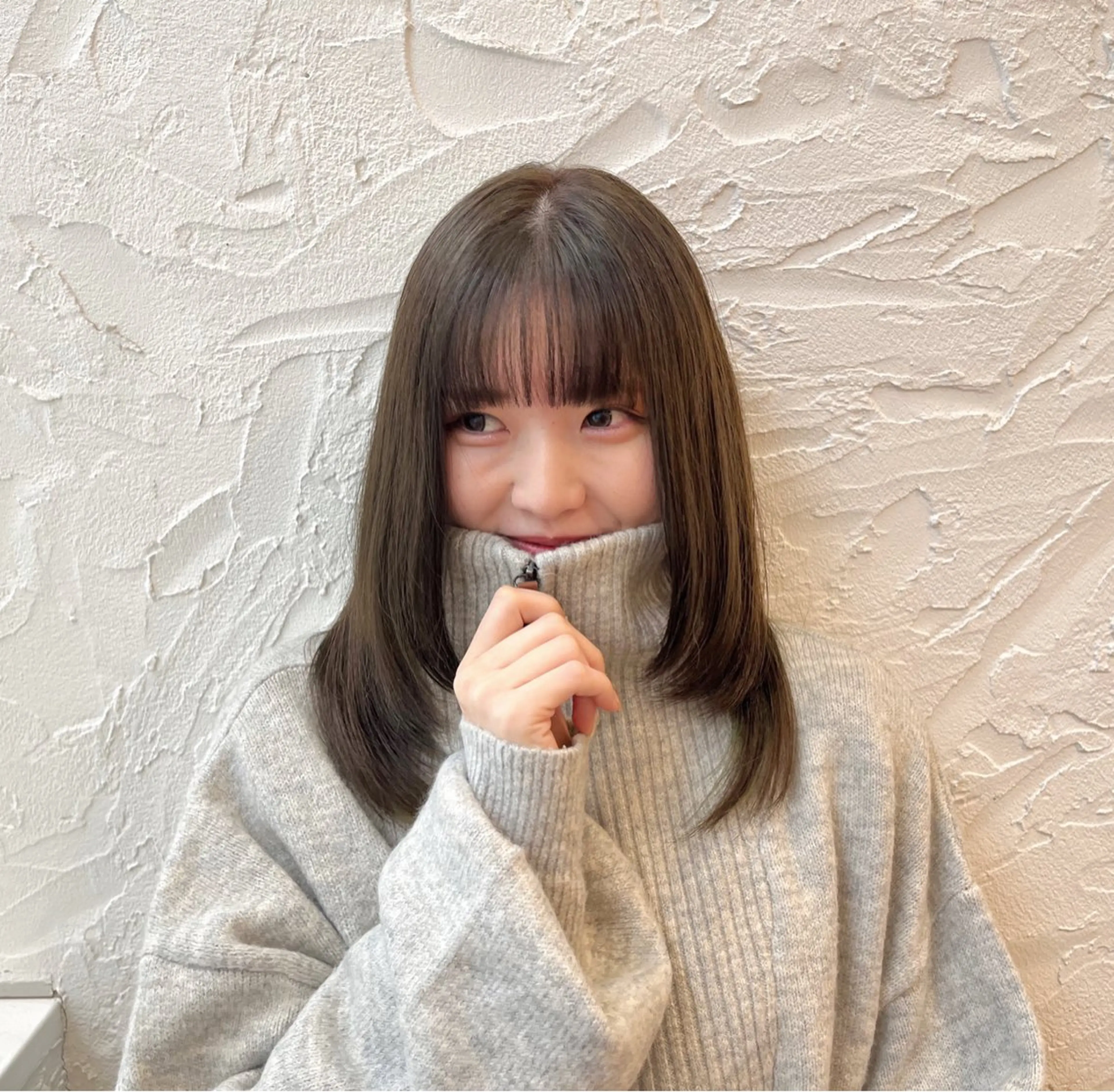セミロング カラー ヘアアレンジ 仙台/駅近/ AUTHEN/アンズのヘアスタイル