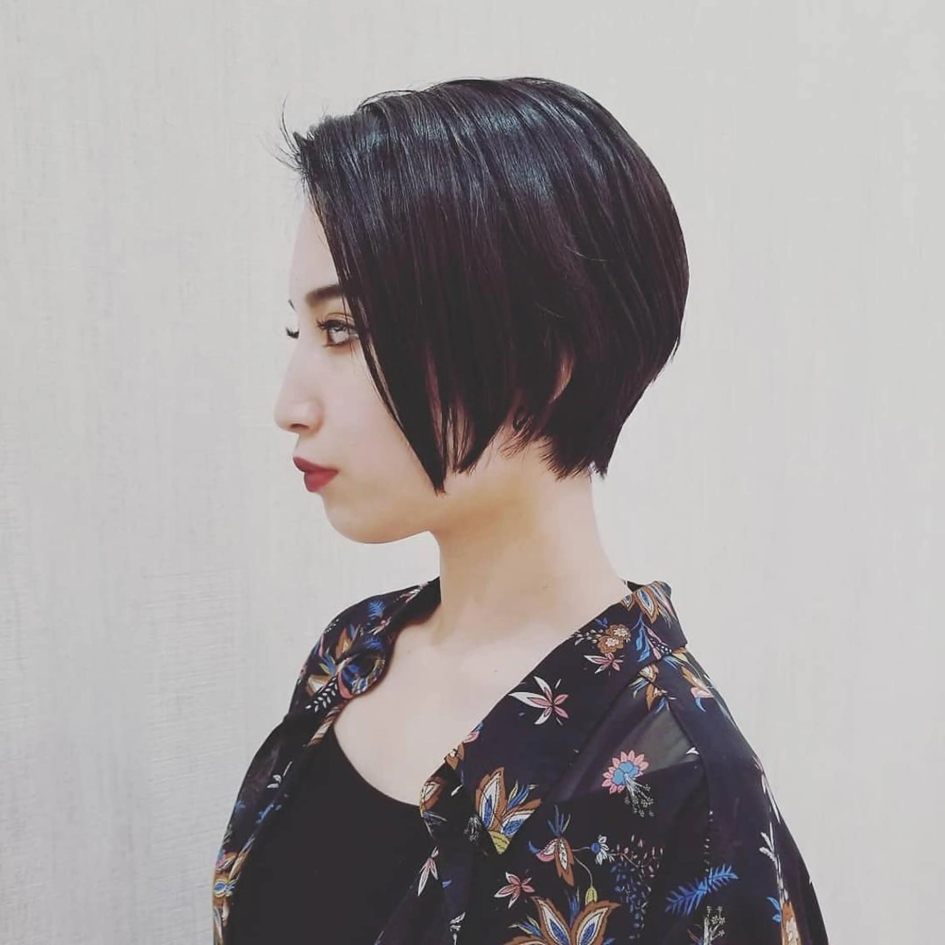 ショート ショートボブ ボブ ショートヘア 顔周りレイヤーカット 髪質改善代表西村功平のヘアスタイル