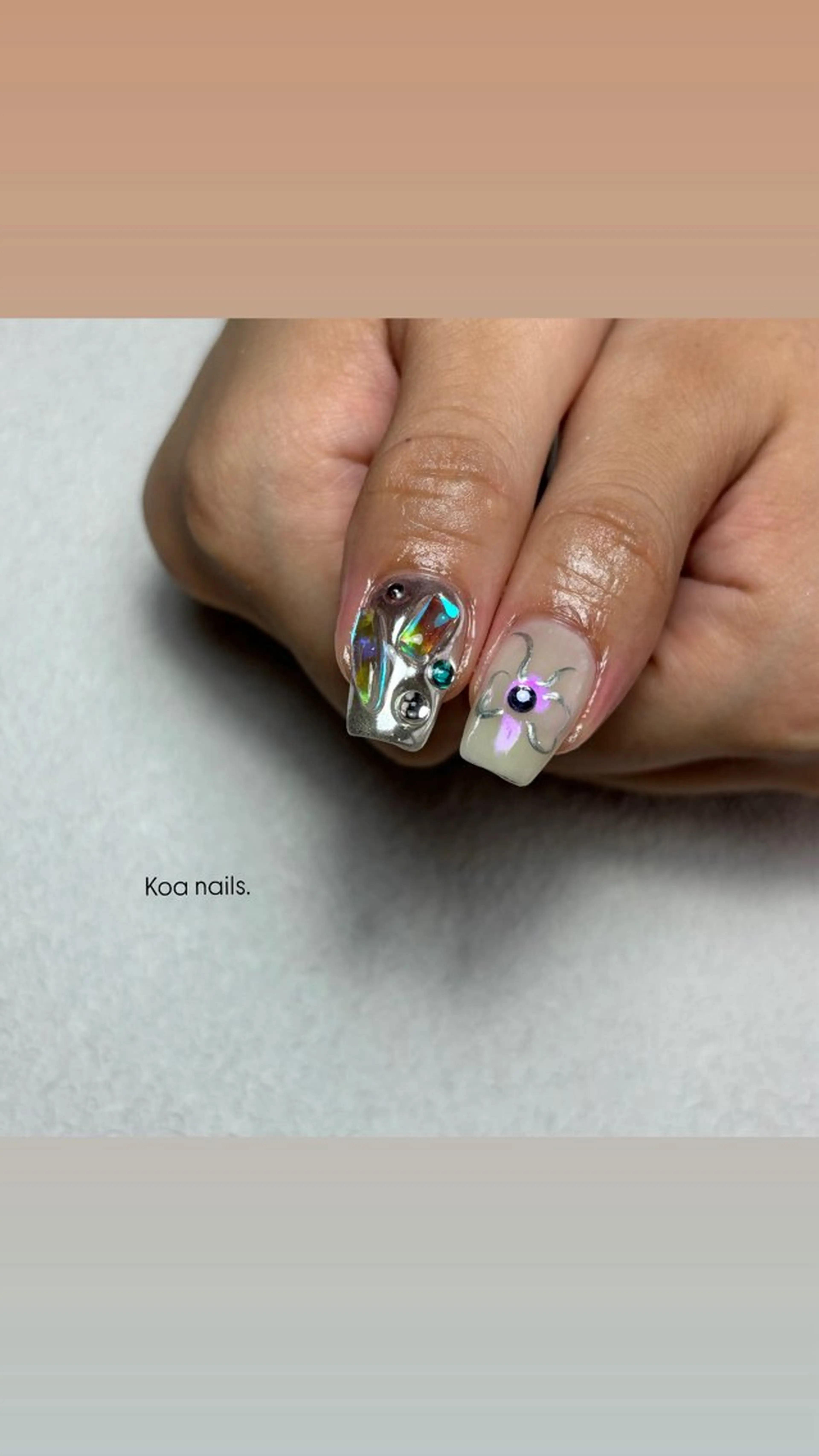 ネイル ハンドネイル Koa nails.のネイルデザイン