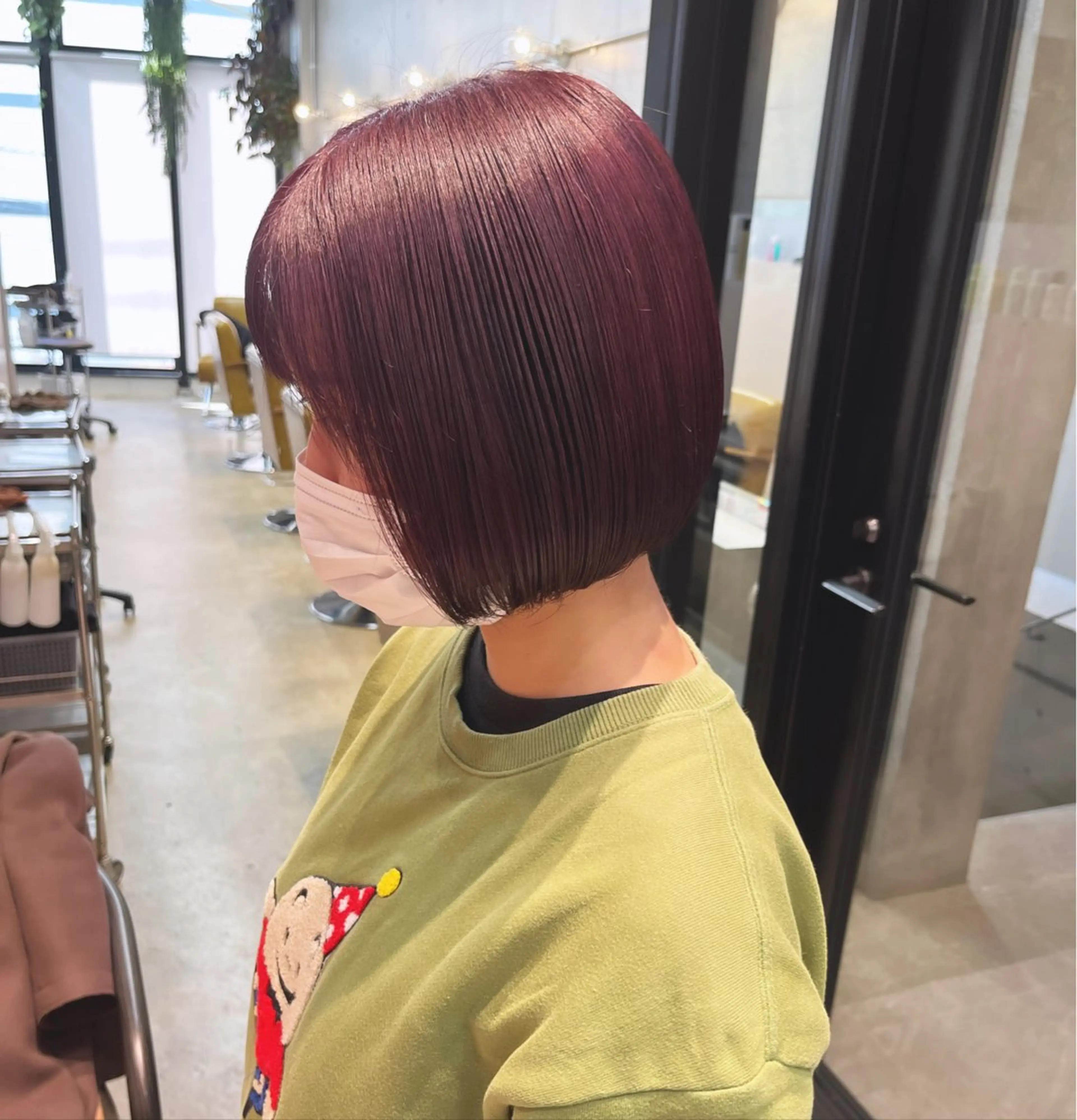 ミディアム カラー ヘアカラー トリートメント 🍊🍊COコ かぢあおい🍊🍊のヘアスタイル