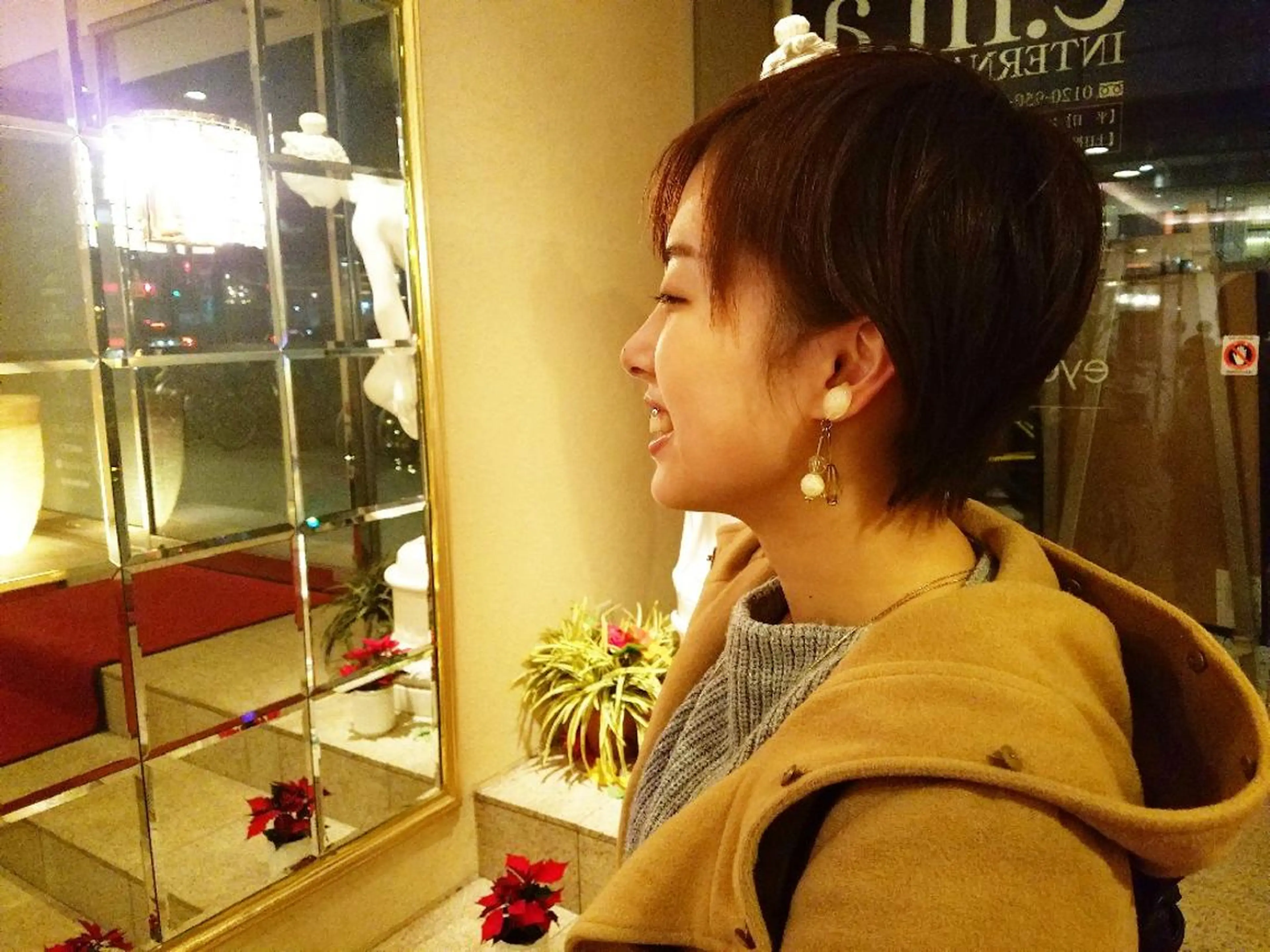 ショート ショートヘア EMANON名古屋所属・美谷添（ミヤゾエ） まどか大人ヘアサロンのヘアスタイル