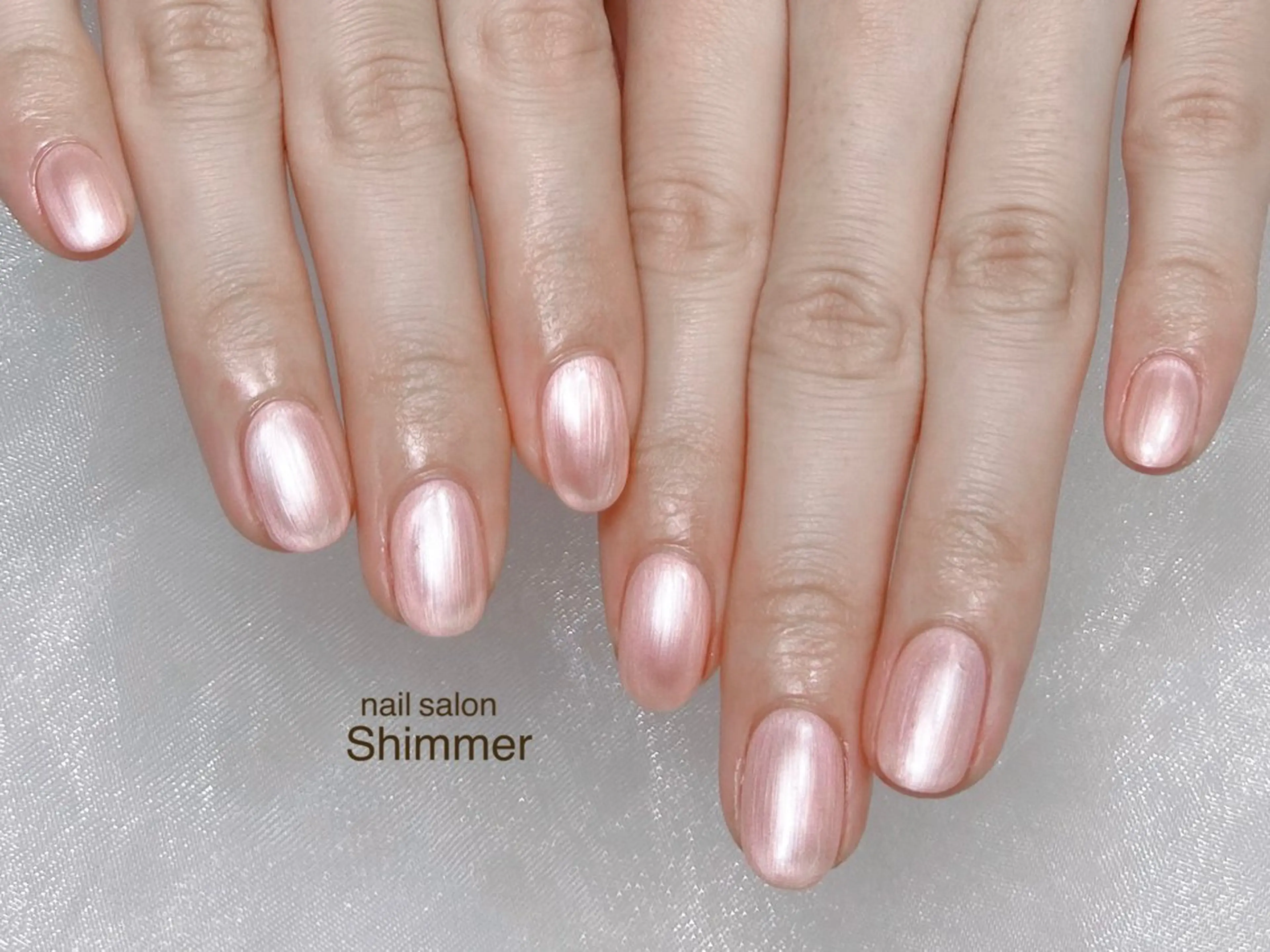 ネイル ハンドネイル Shimmer Risaのネイルデザイン