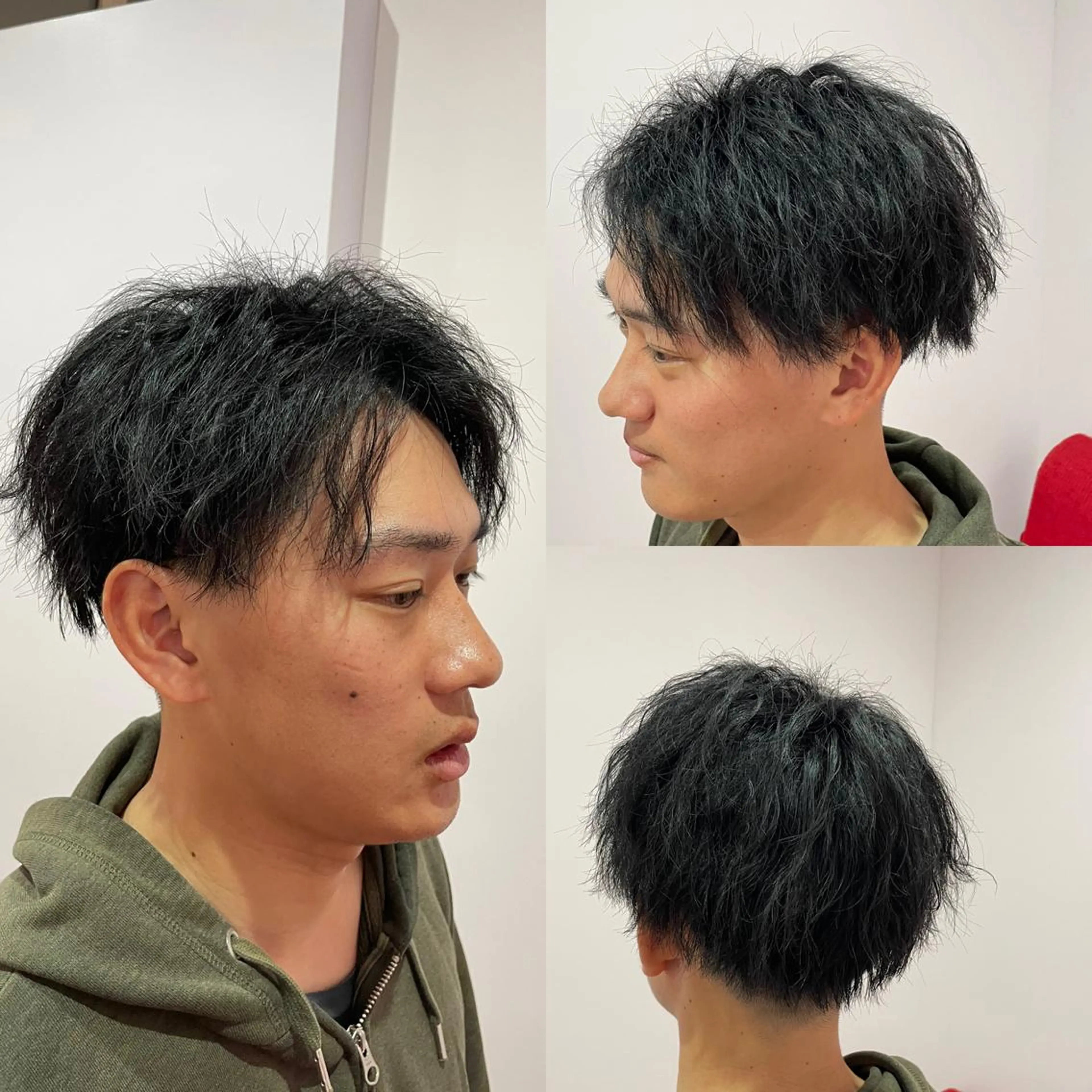 メンズ メンズパーマ メンズツイストパーマ ツイストパーマ カット パーマ トリートメント 長屋 裕也のヘアスタイル