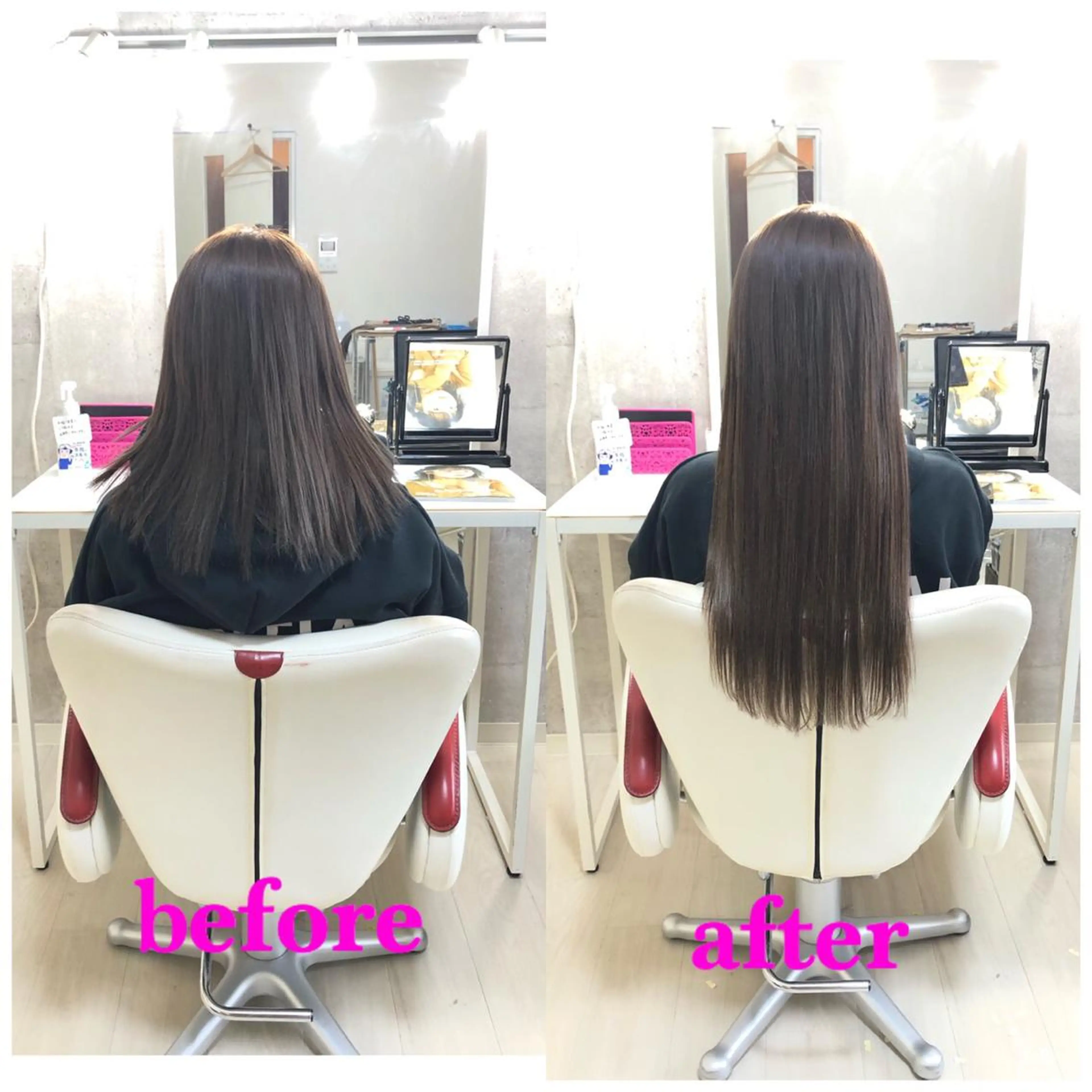 ロング エクステ ドレスアップ心斎橋店所属・🌸ドレスアップ 心斎橋店🌸のヘアスタイル