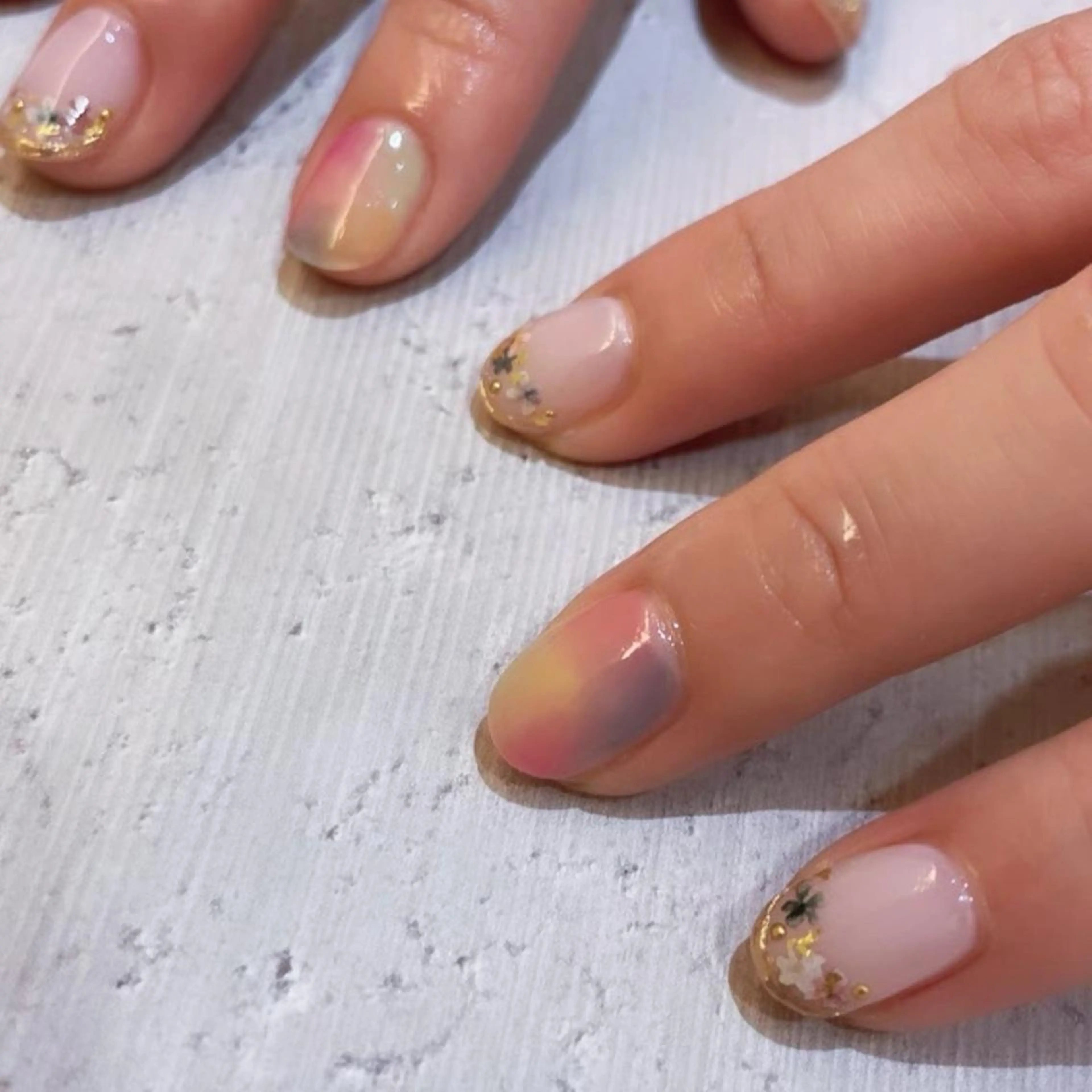ネイル 持ち込み ハンドネイル nail&eyelash mate所属・京都/東向日/ ayumiのネイルデザイン