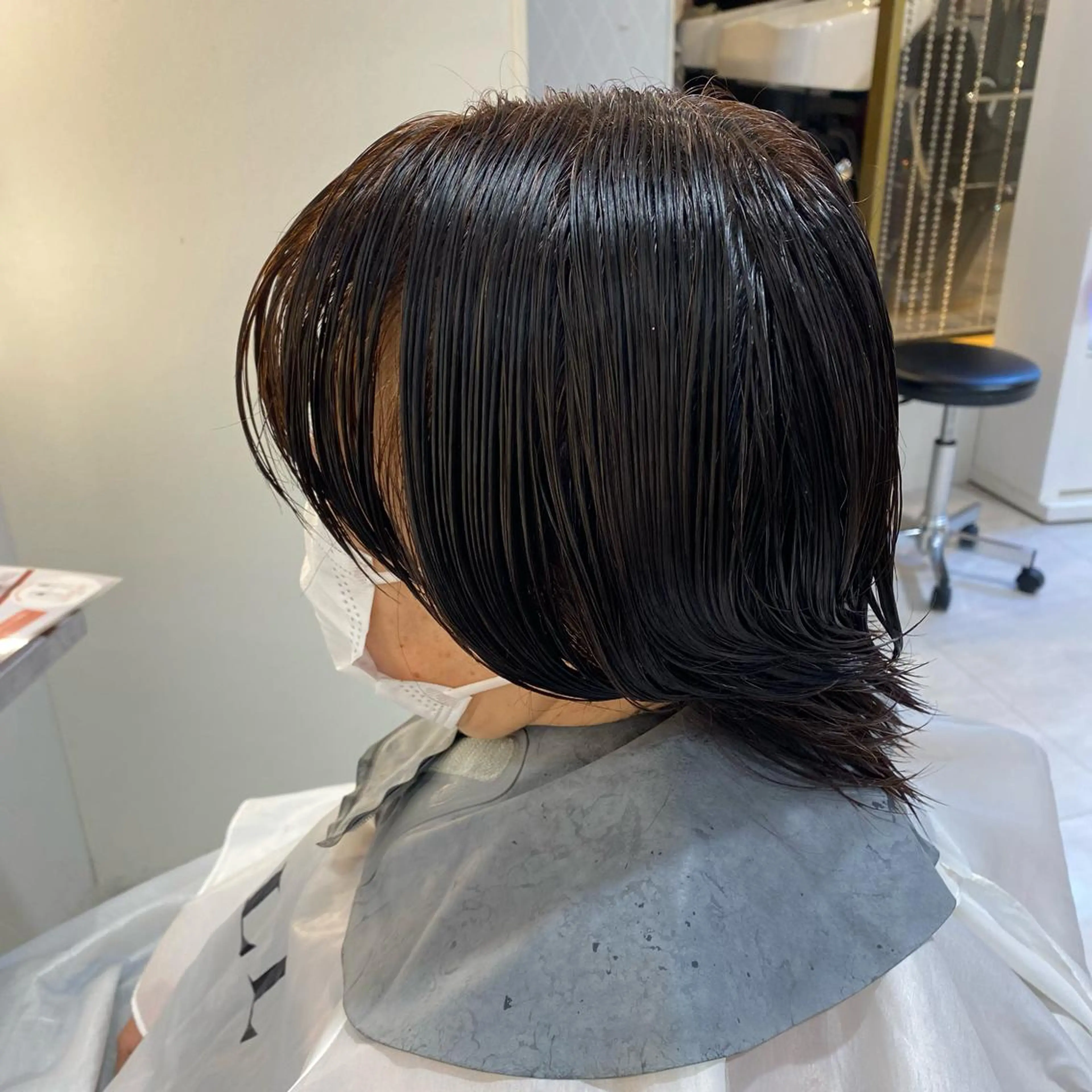 ショート パーマ 三好 涼華のヘアスタイル