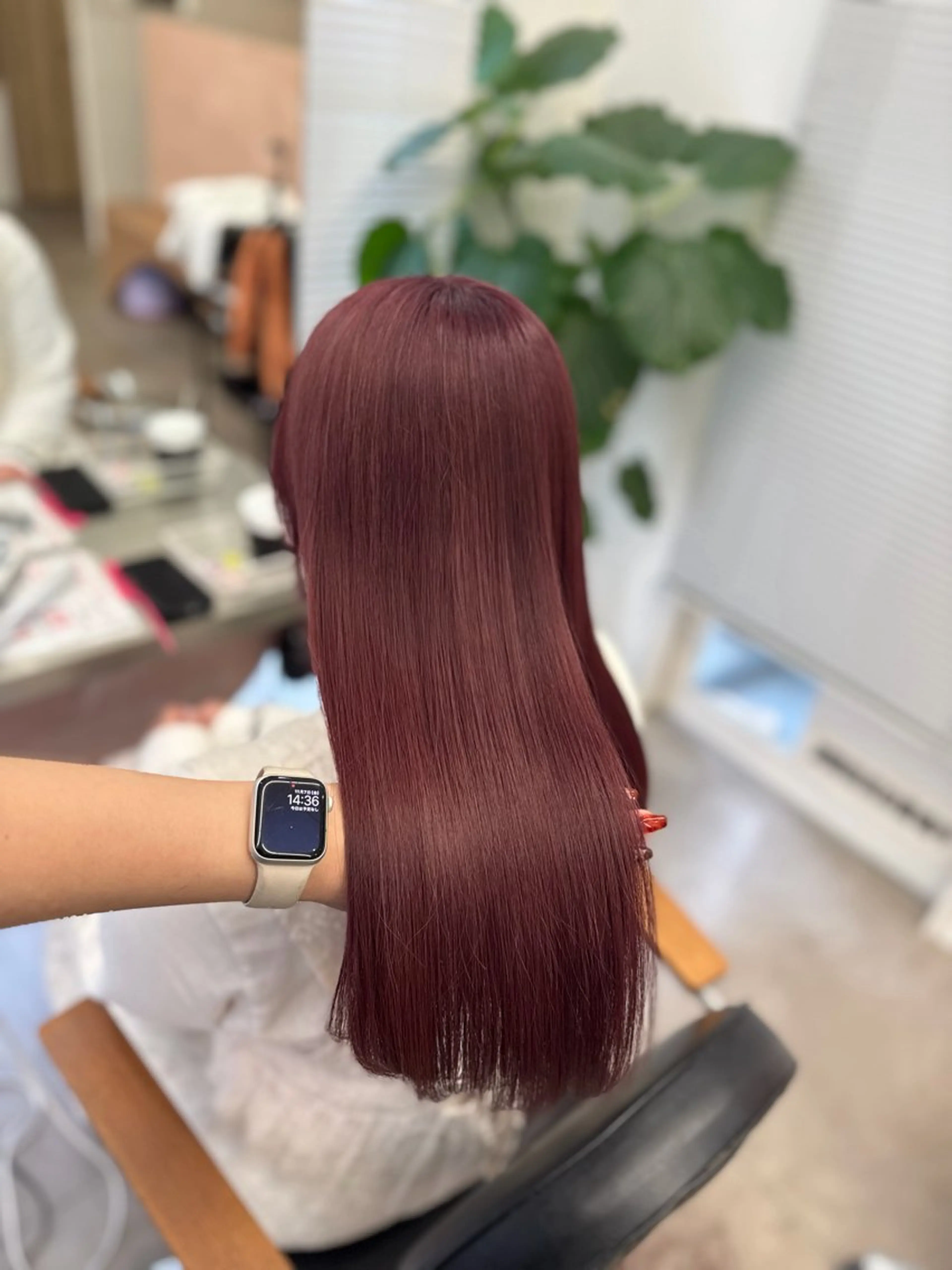 カラー 髪質改善 ヘアカラー SOL by shes 梅田茶屋町所属・NAO/ 髪質改善/艶カラーのヘアスタイル