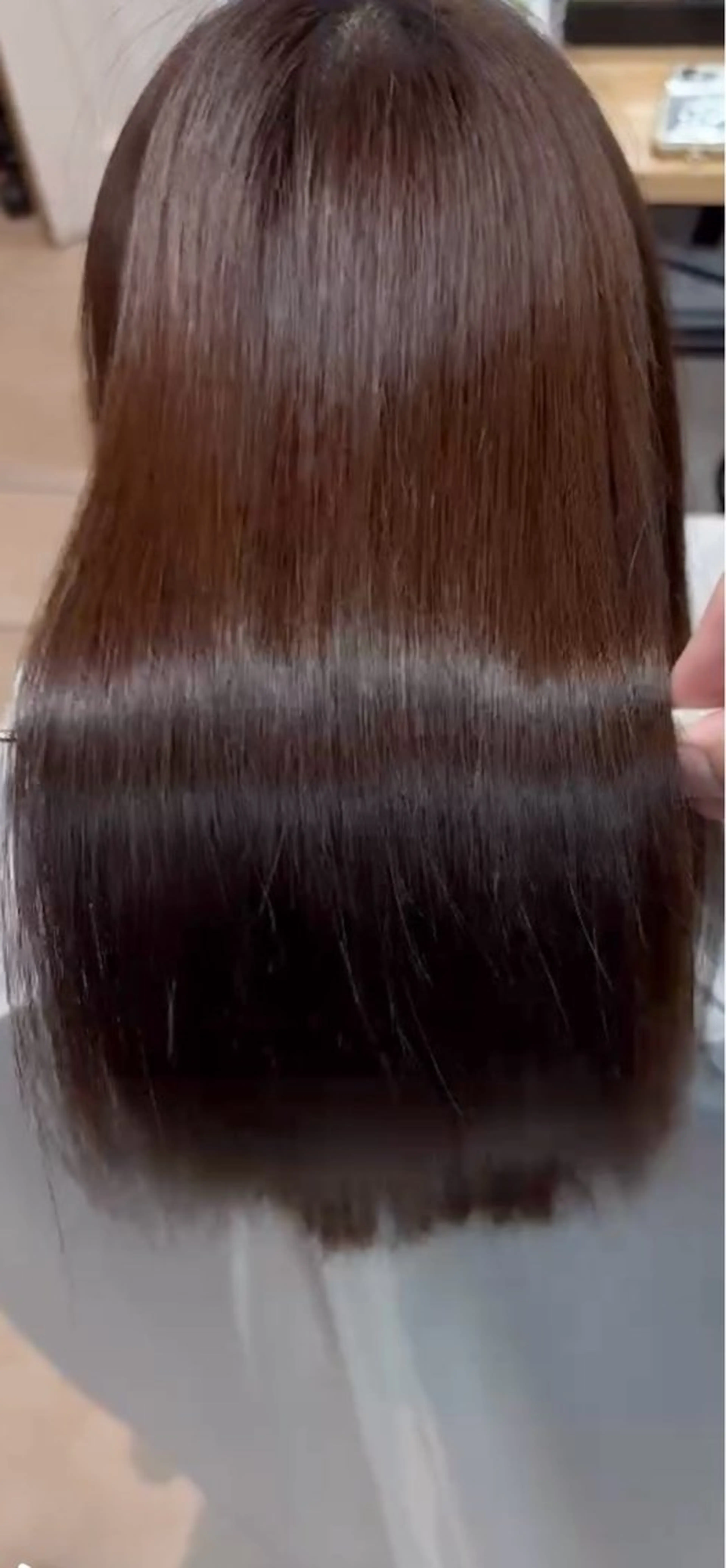 ロング 縮毛矯正 トリートメント アール美容室厚木店所属・本厚木／アール セキマサシのヘアスタイル