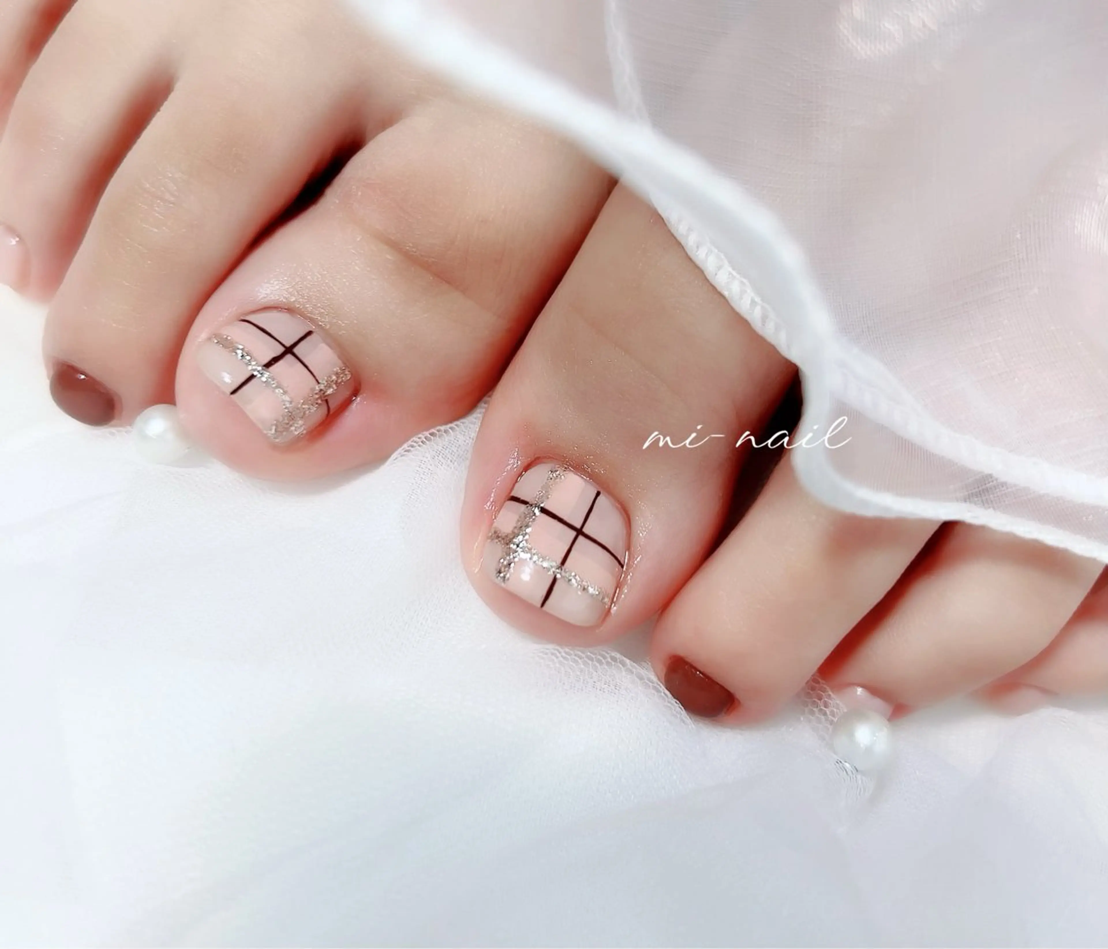 ネイル フットネイル ..mi_nail..所属・..mi-nail ..のネイルデザイン