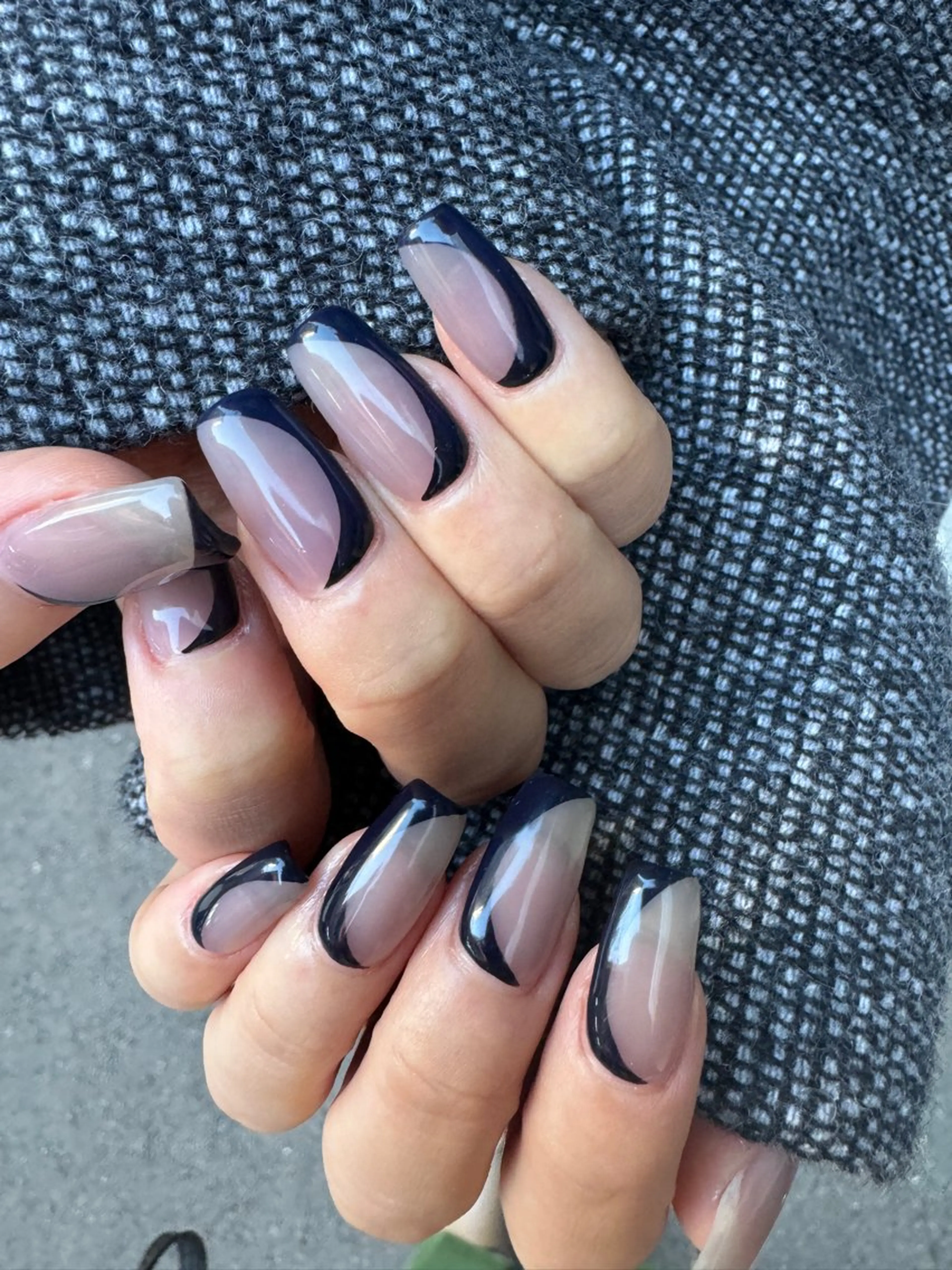 ネイル アートネイル フレンチネイル 韓国ネイル マグネットネイル 持ち込み MH_ Nailのネイルデザイン