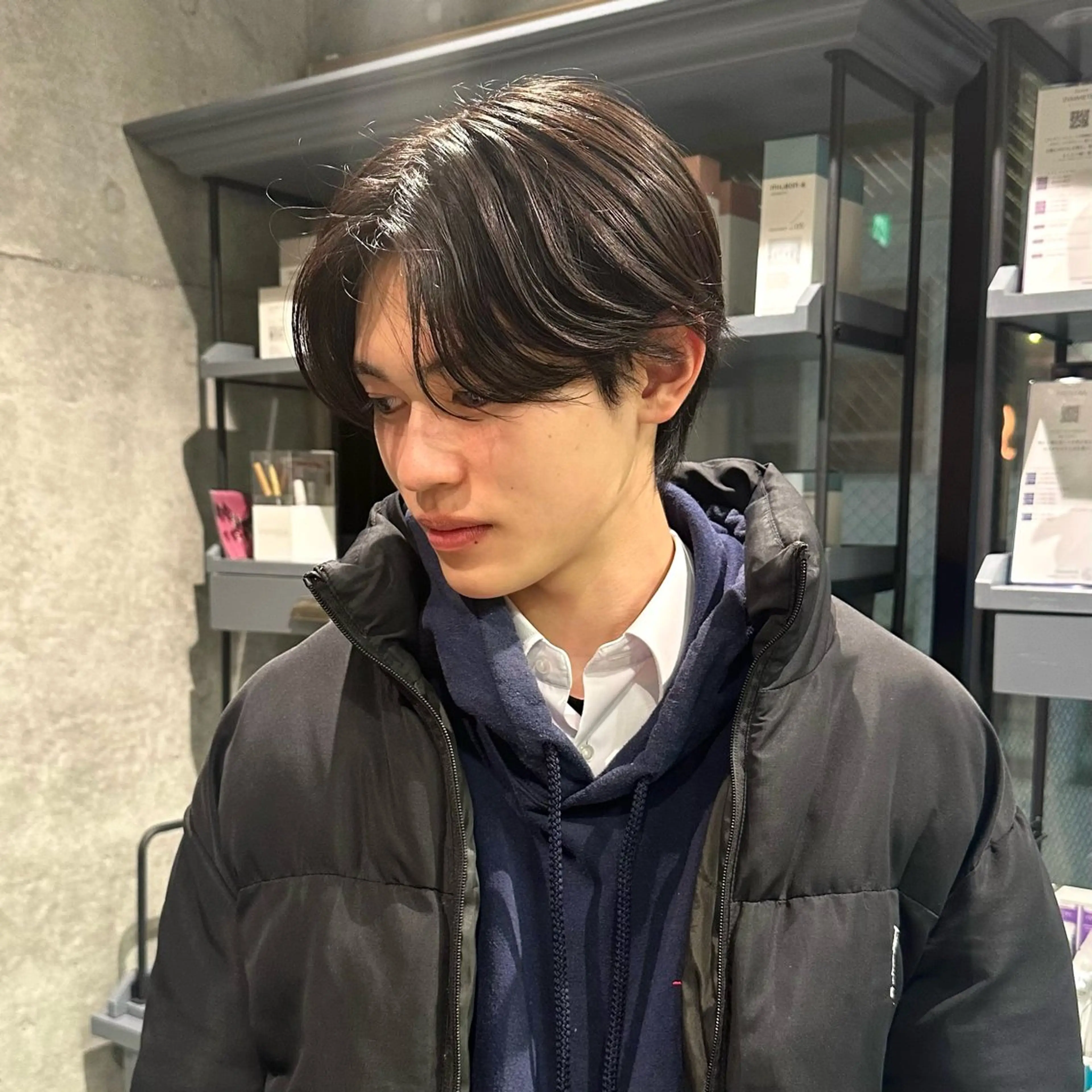 パーマ メンズ カット パーマ yui 🎀 Men's 特化のヘアスタイル