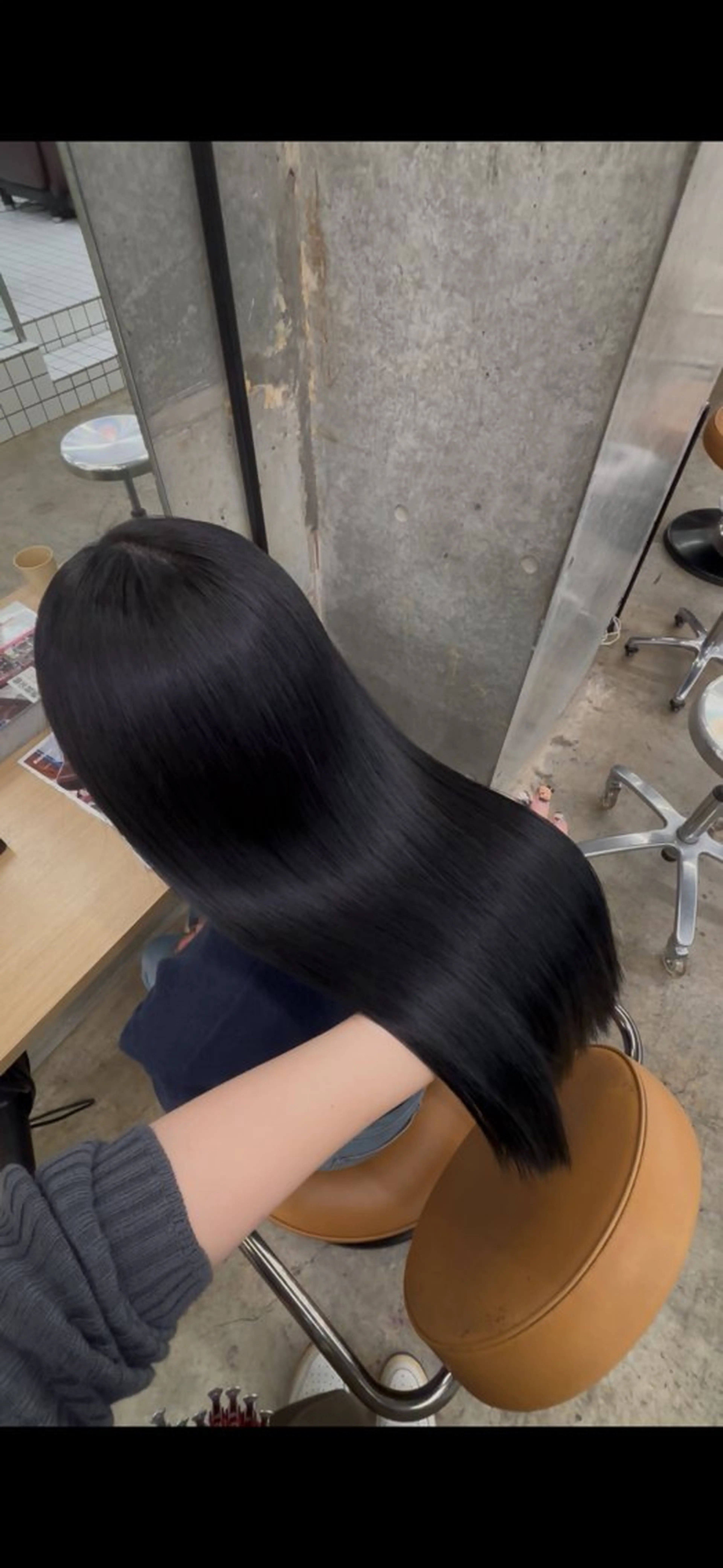 ロング カラー 縮毛矯正 トリートメント ダメージレス艶カラー MISAKI🦋のヘアスタイル