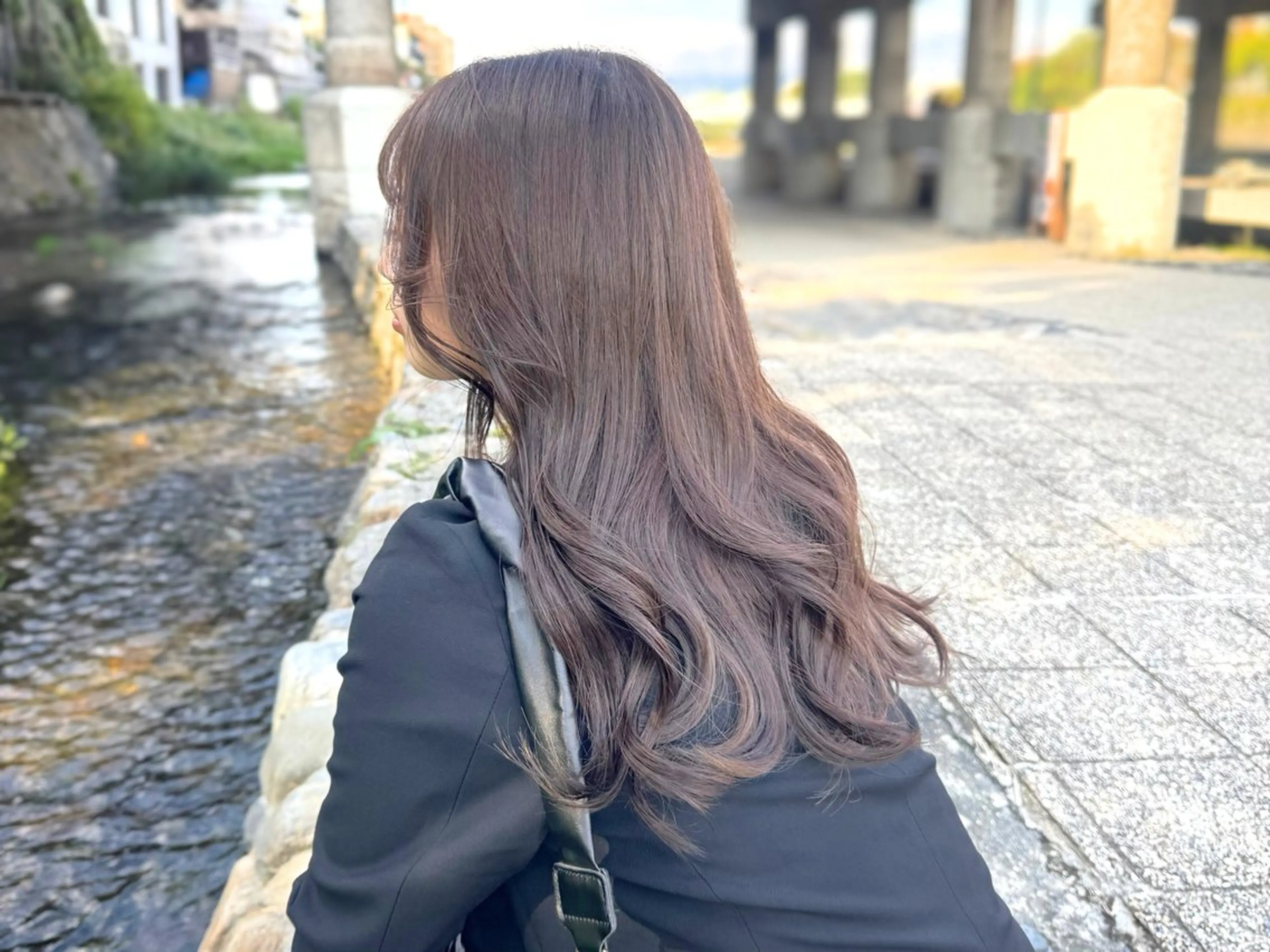 ミディアム カラー ヘアカラー トリートメント カラー特化型美容師 保住のヘアスタイル