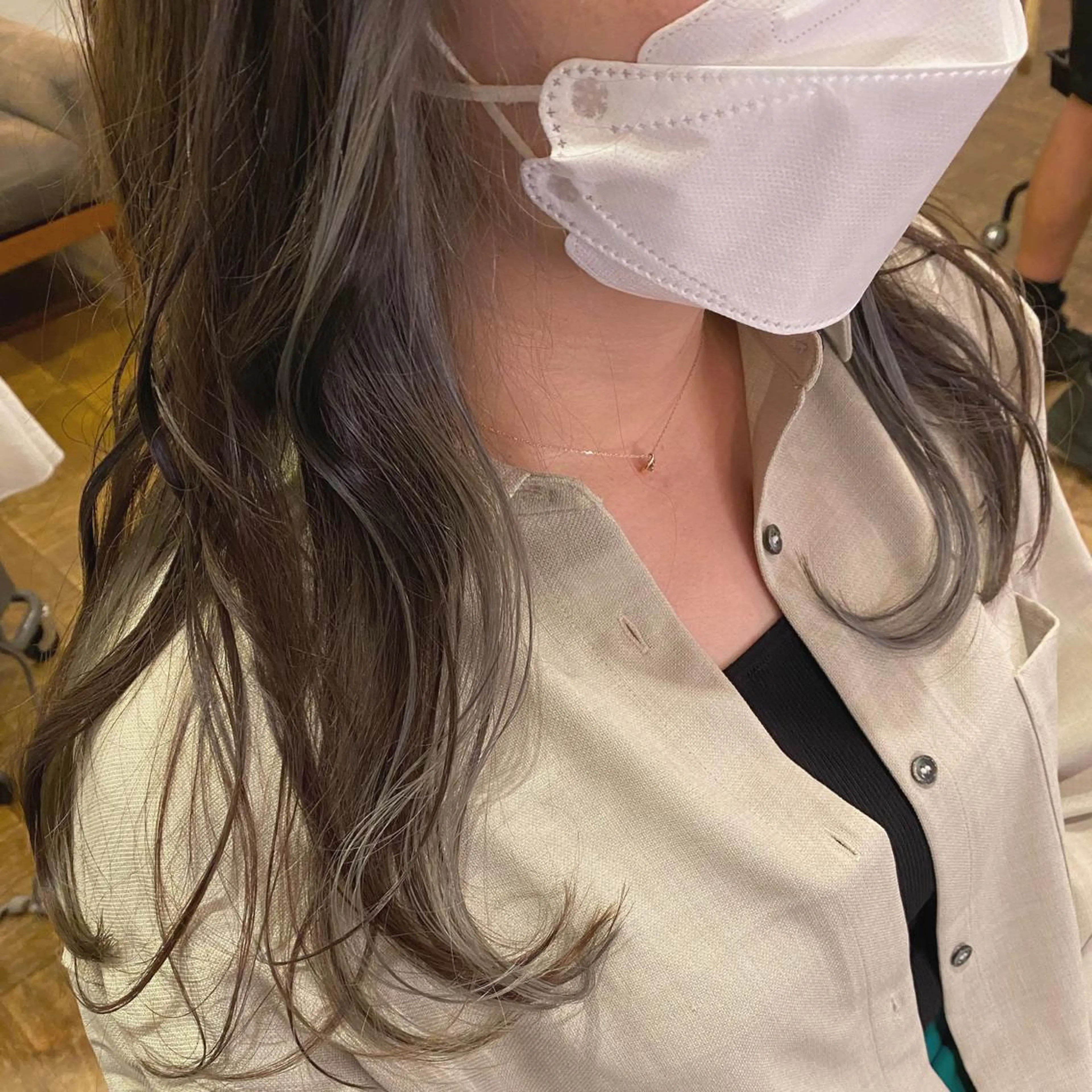 ロング ヘアカラー トリートメント アライフ所属・牧田 真衣のヘアスタイル