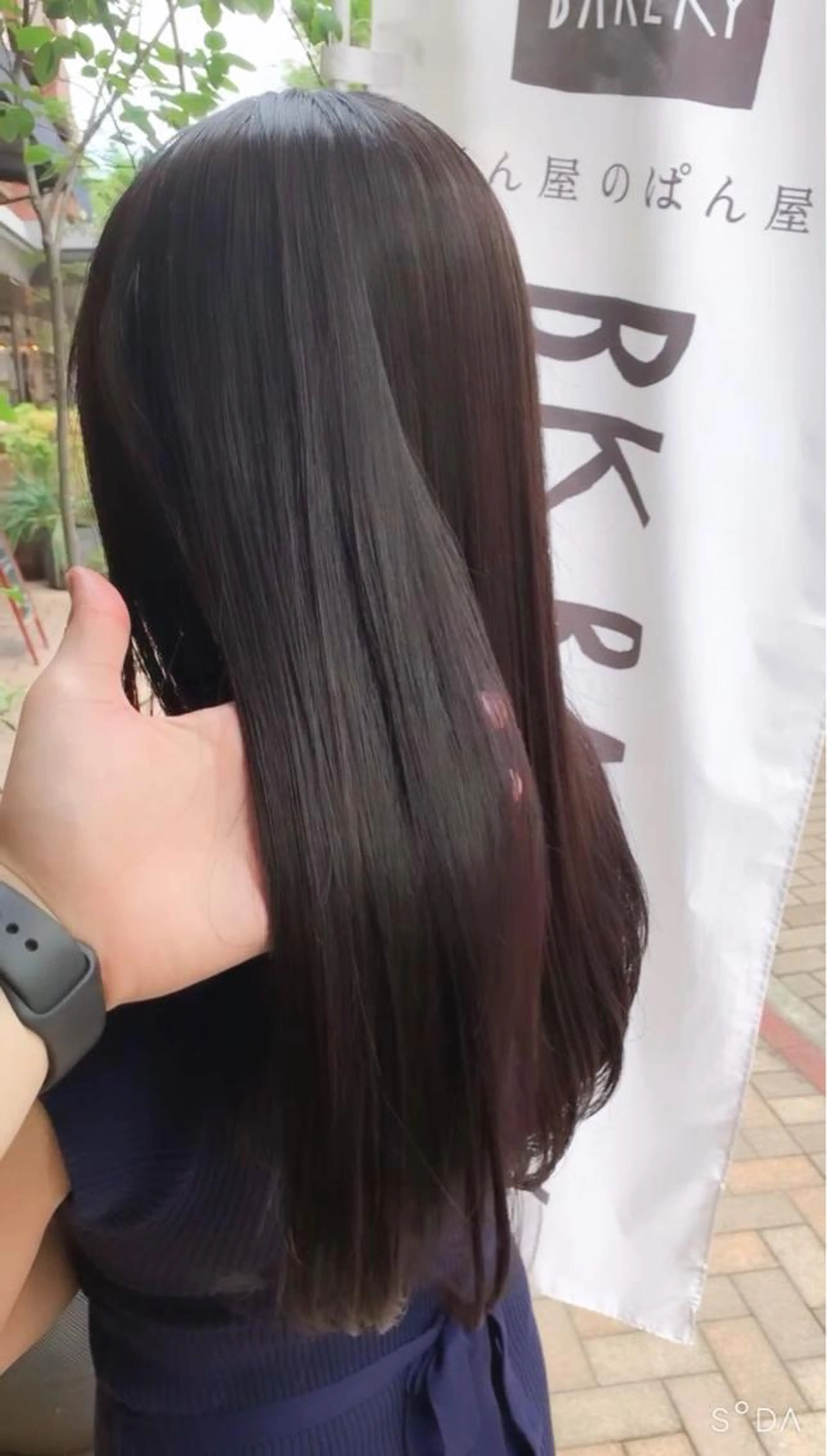ケアカラー+カット+トリートメントの写真