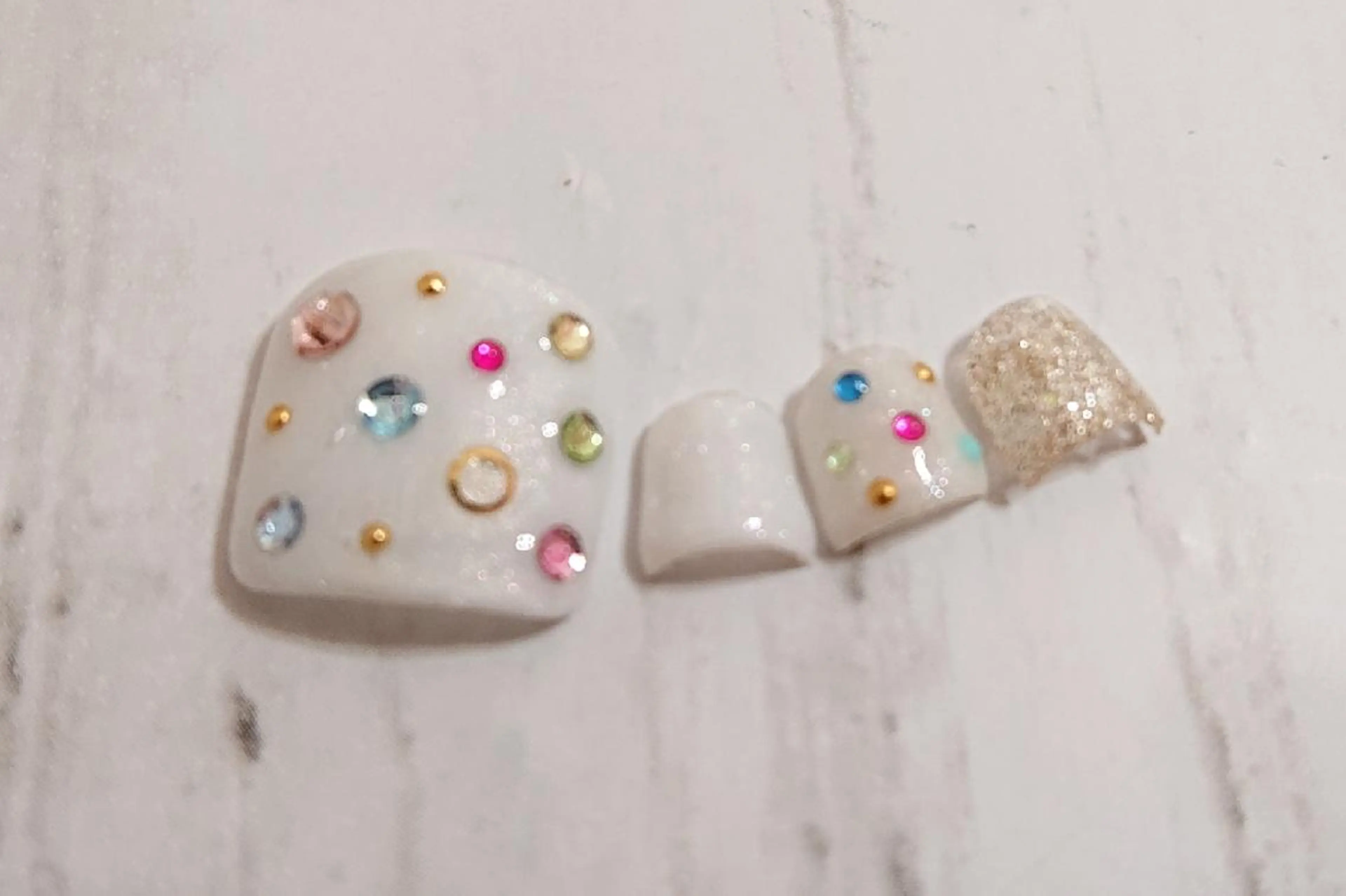 ネイル アートネイル フットネイル ジェルネイル あんきち    のネイルデザイン