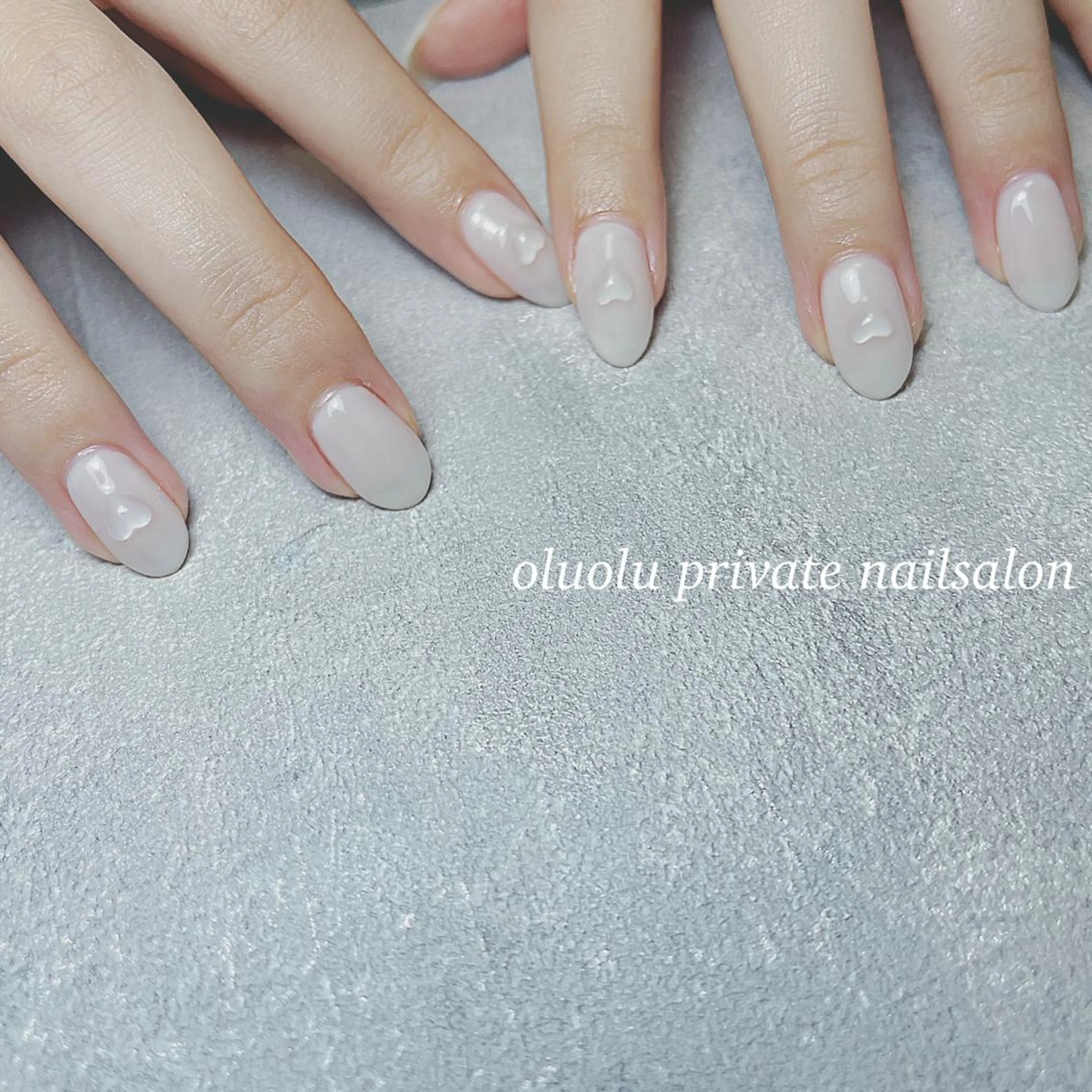 ネイル アートネイル フットネイル ジェルネイル ハート 韓国ネイル ハンドネイル 大村 紬華のネイルデザイン