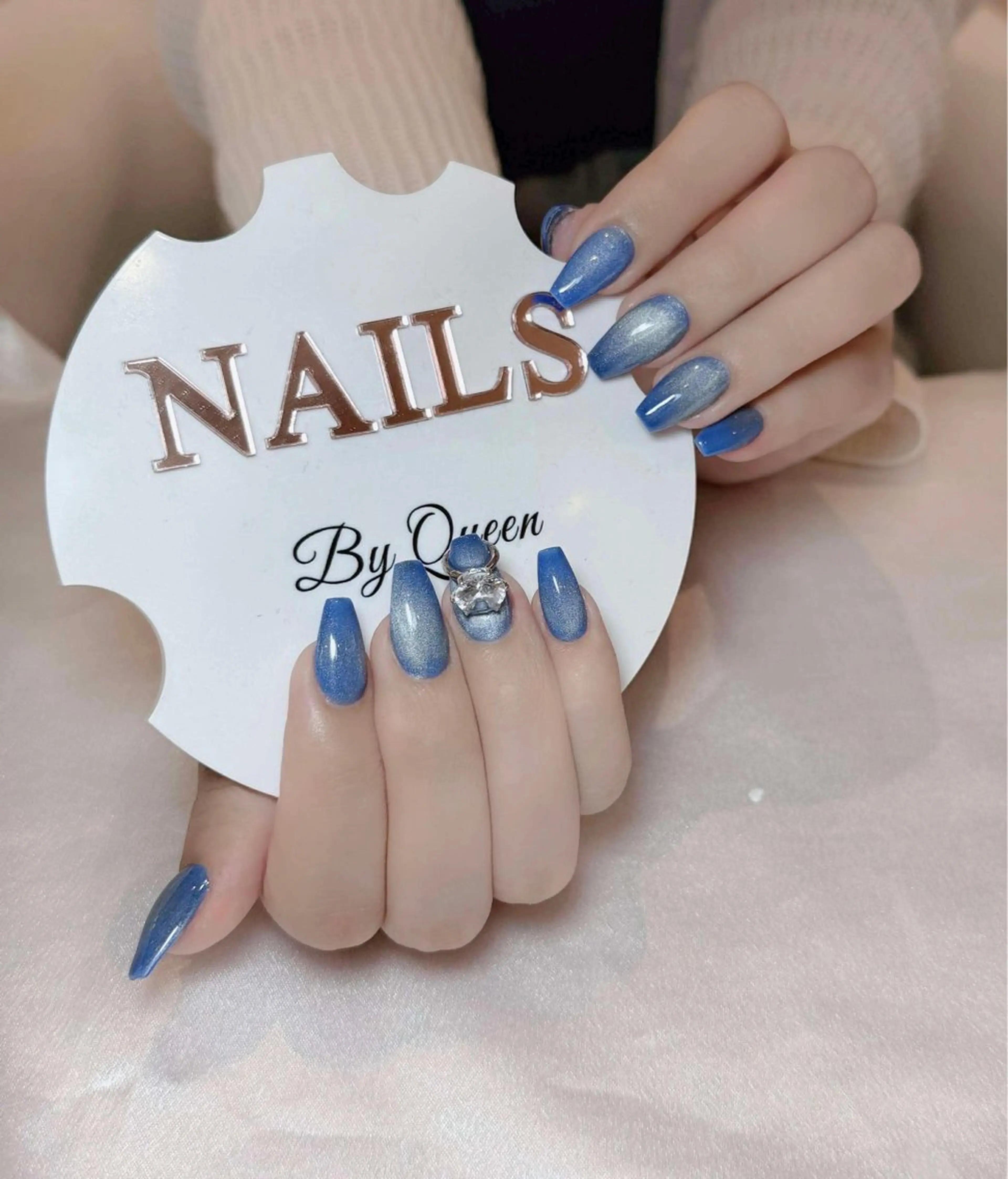 ネイル マグネットネイル ネイルチップ Queen Nail Salon所属・Queen Nail Salonのネイルデザイン