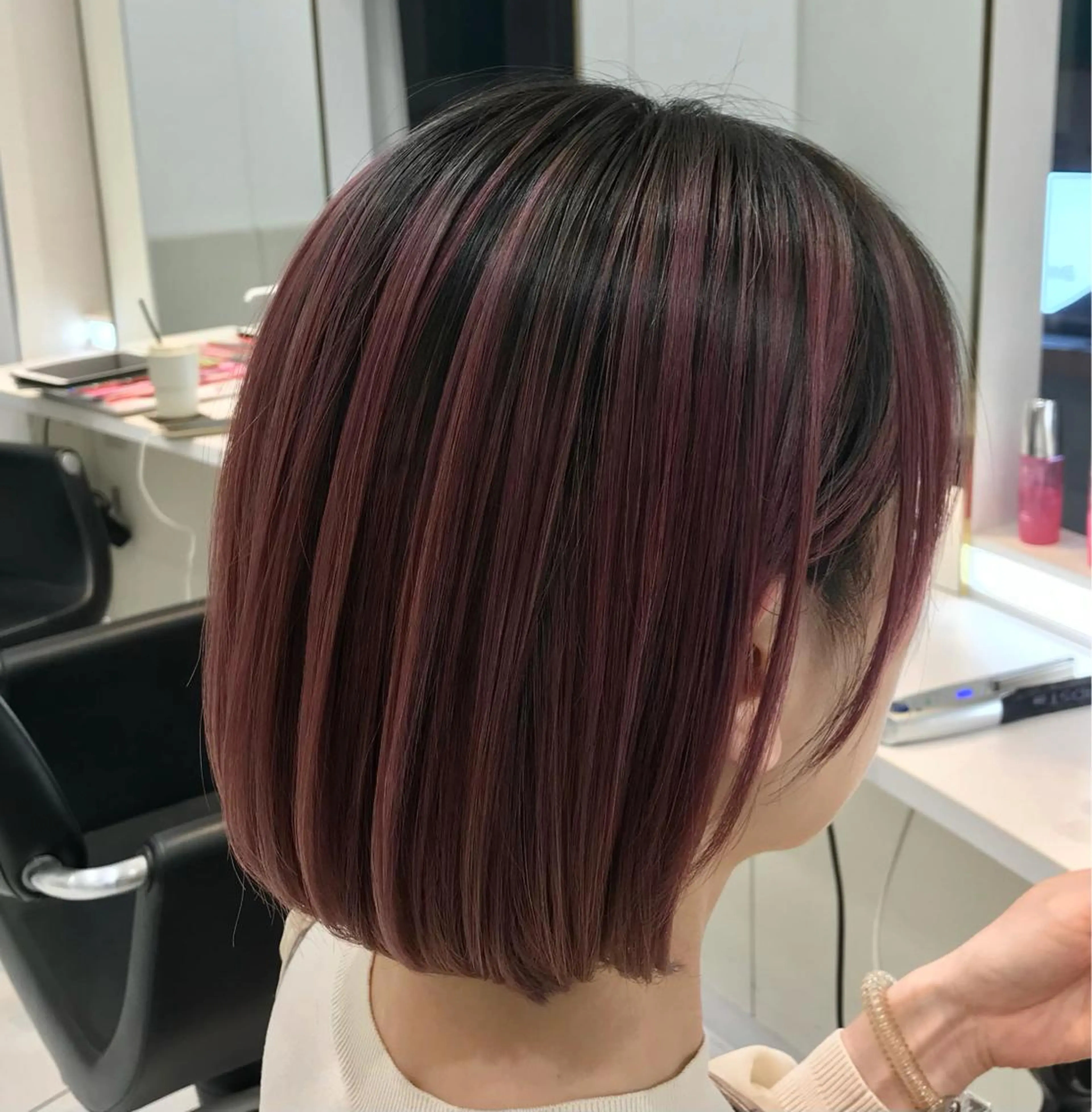 ショート カラー PEWL所属・クロスパーマ松永裕久 似合わせカットのヘアスタイル