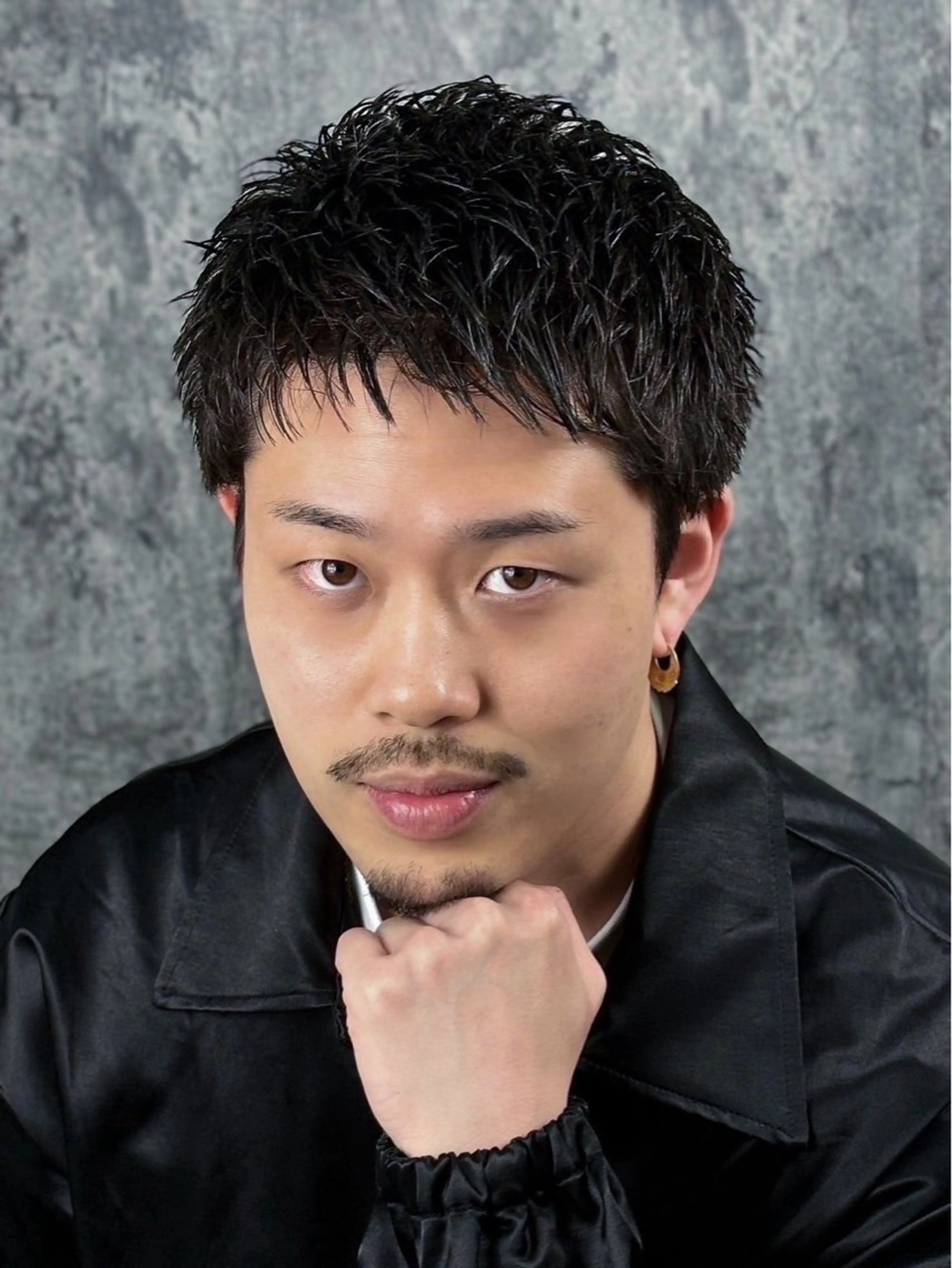 ショート ヘアアレンジ メンズ 井手 葉月のヘアスタイル