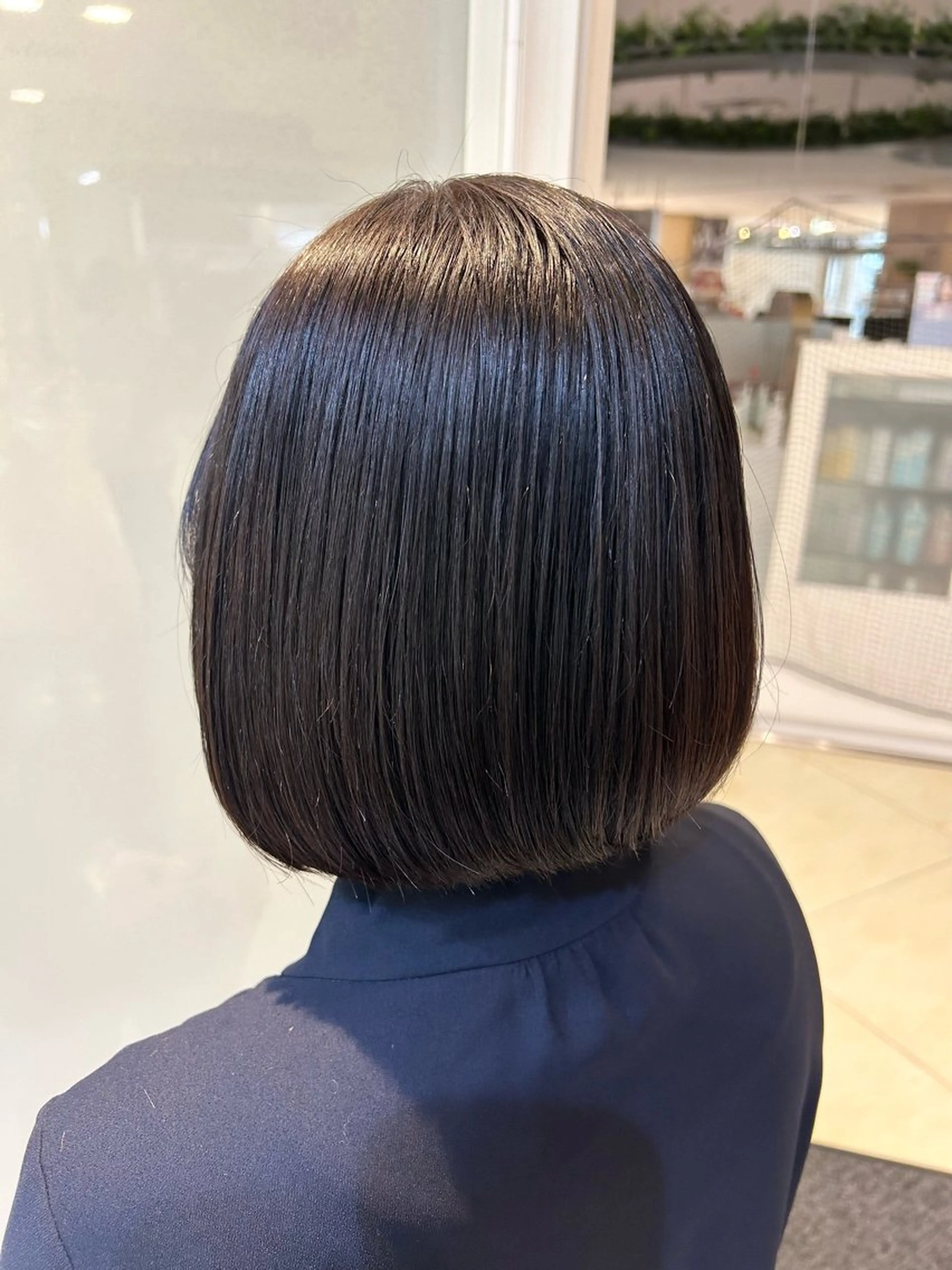 ショート カラー 艶質改善/縮毛矯正 ササキナツミのヘアスタイル