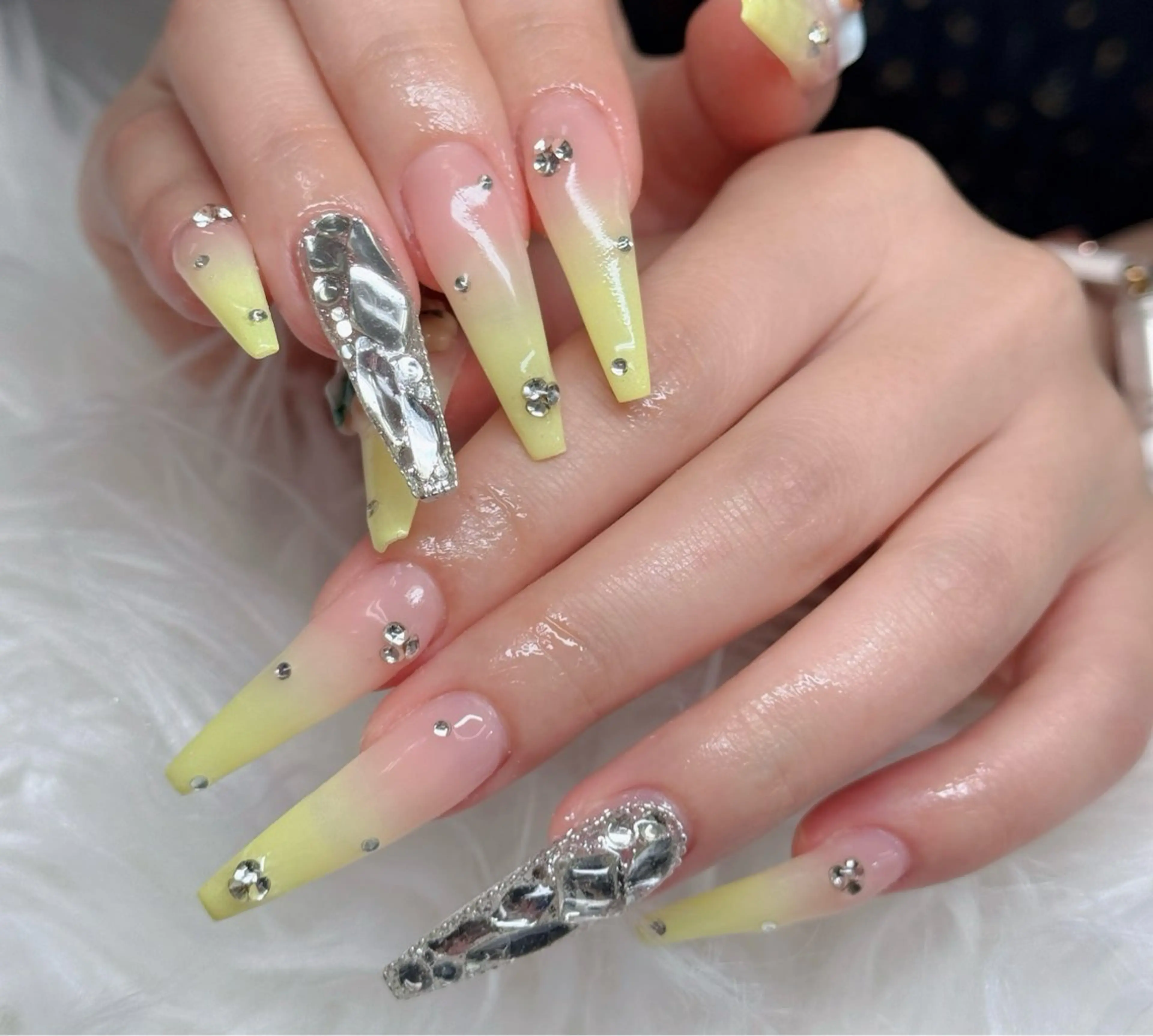 ネイル アートネイル 韓国ネイル 持ち込み ワンホンネイル ハンドネイル Lenie Shinokuboのネイルデザイン