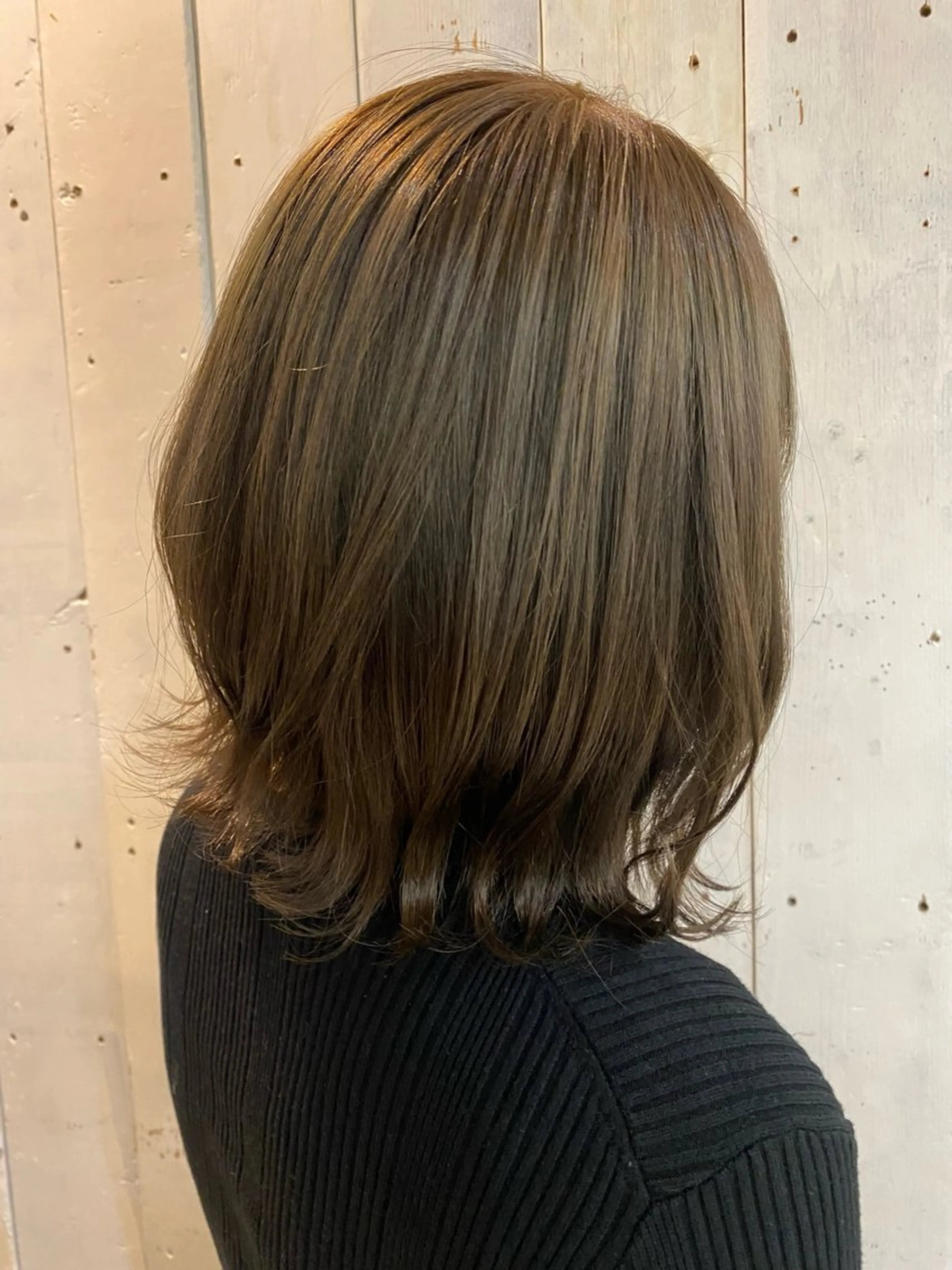 ミディアム ヘアカラー hair make  pur所属・ストレート🌹カラー お任せを🌈bucoのヘアスタイル