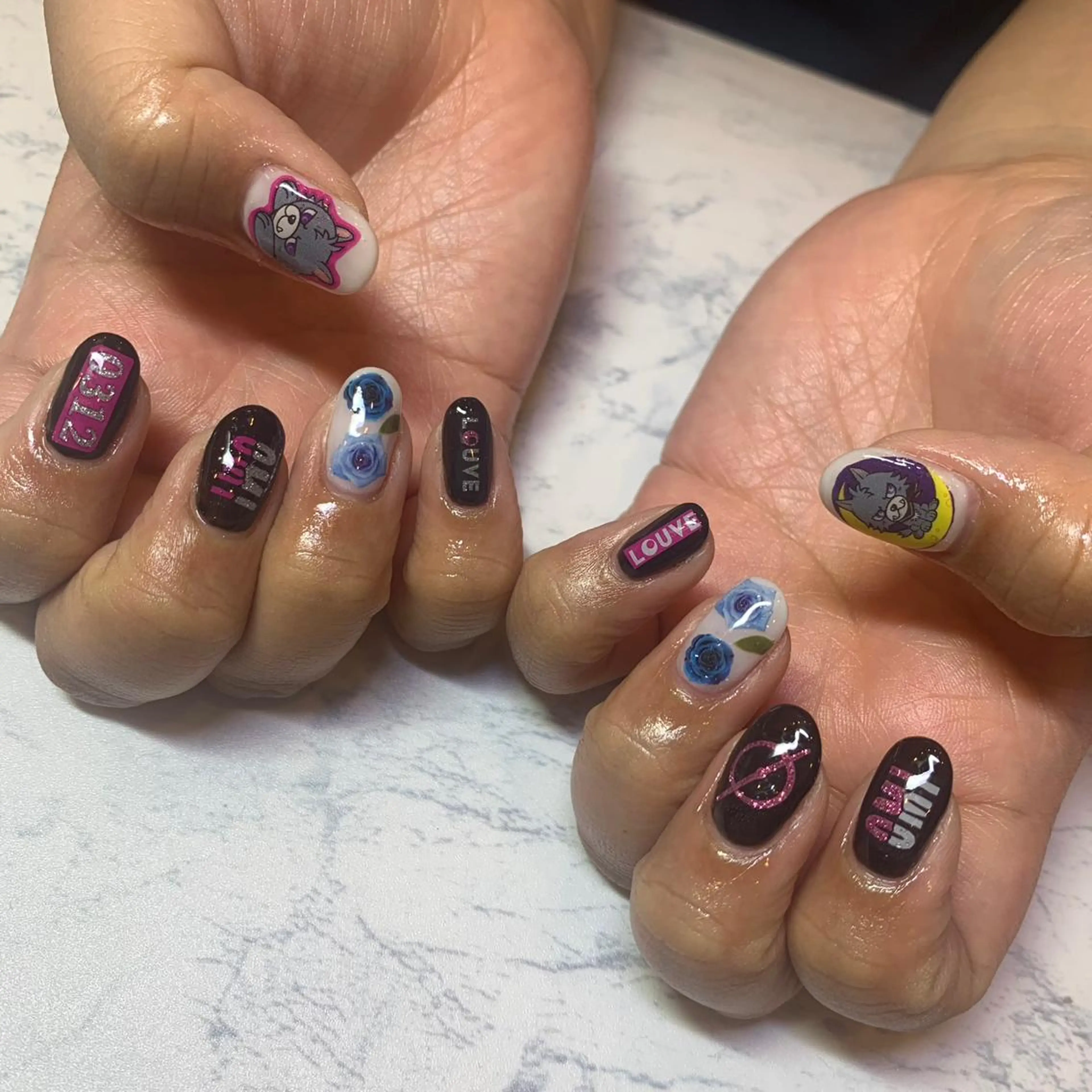 ネイル ハンドネイル malibu hair resort大泉店所属・kalon💅 SEIRAのネイルデザイン