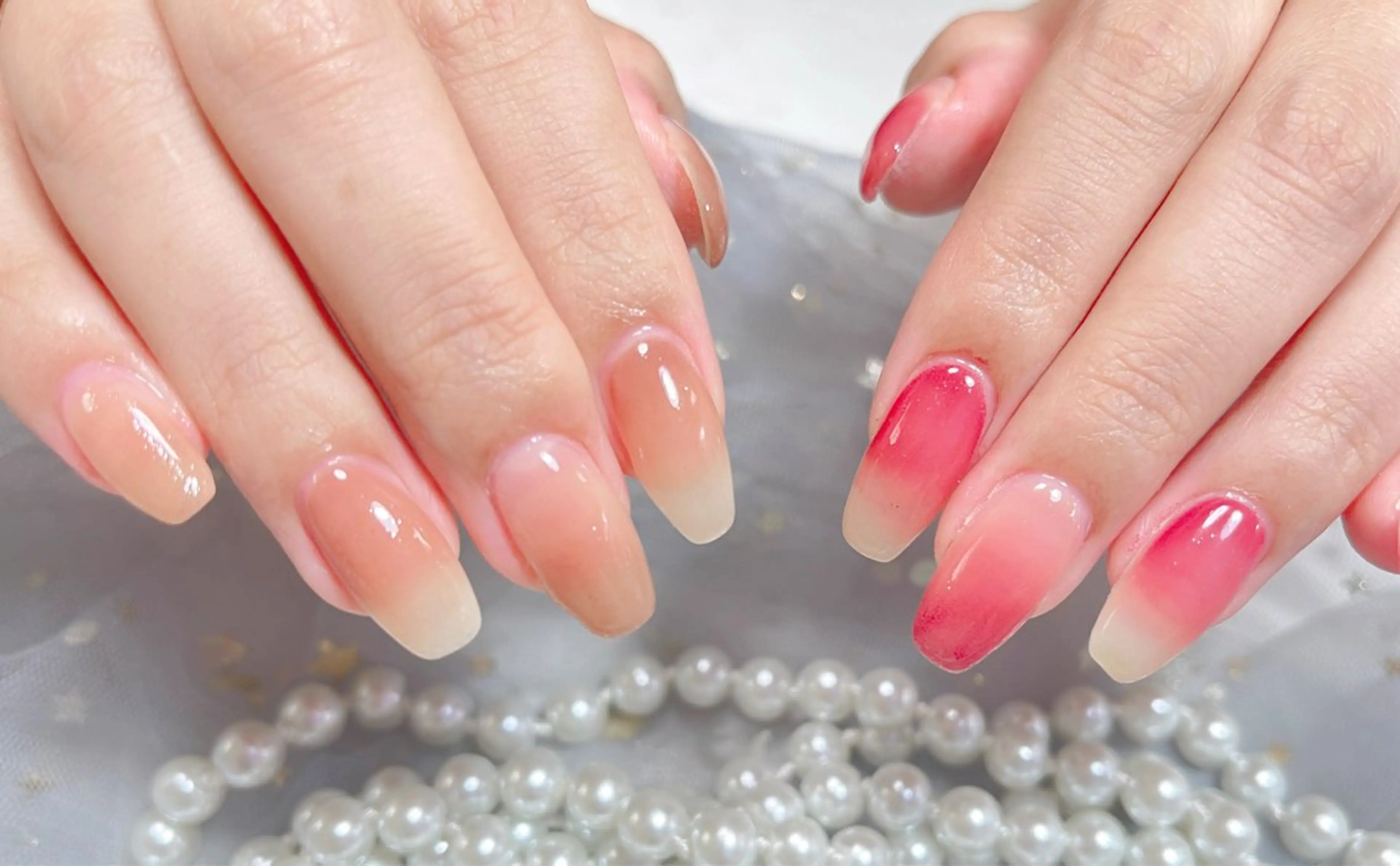 ネイル ハンドネイル 🎀ネイルサロン エクラYUI🎀のネイルデザイン