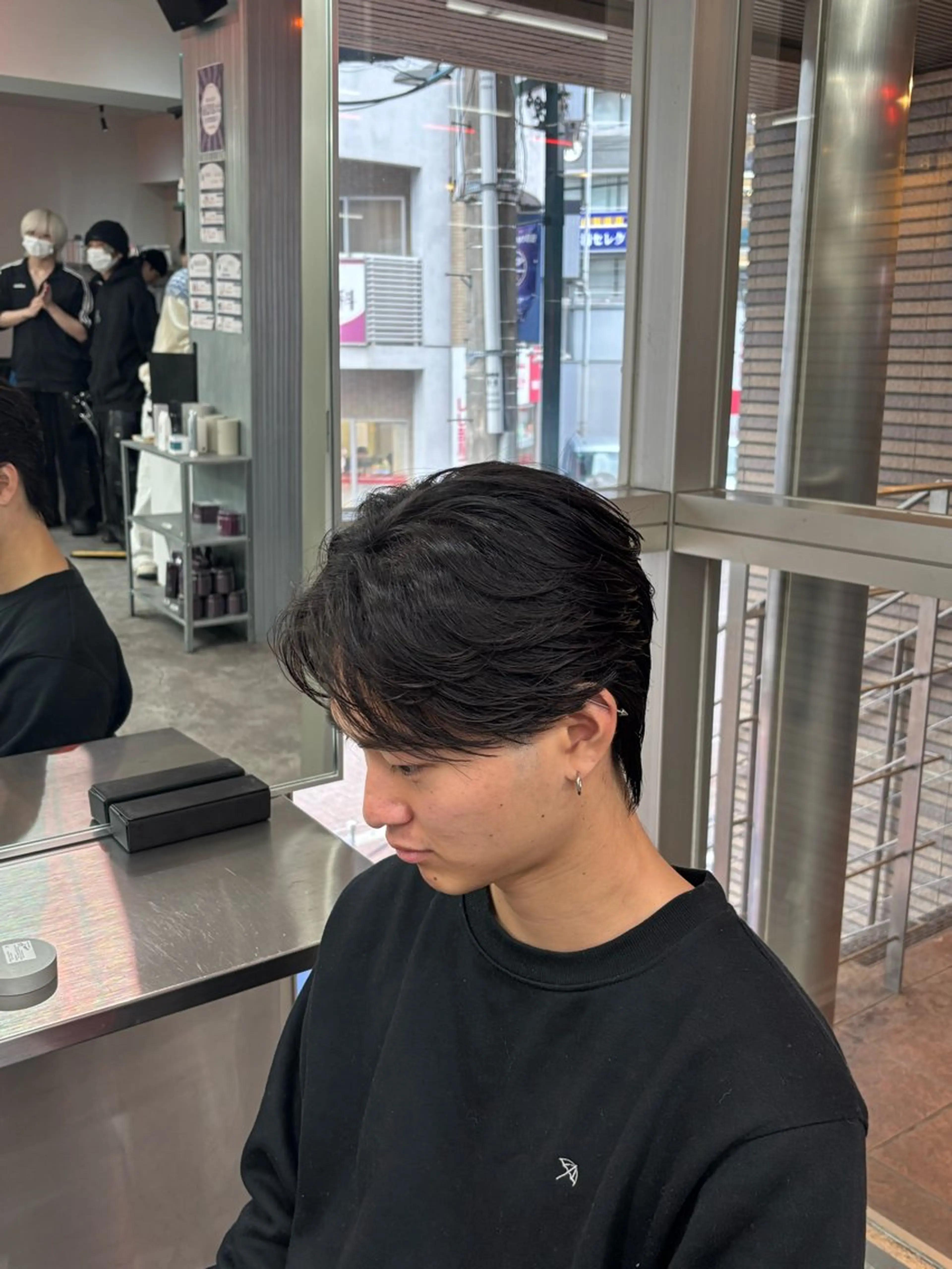 パーマ メンズ渋谷 北斗のヘアスタイル
