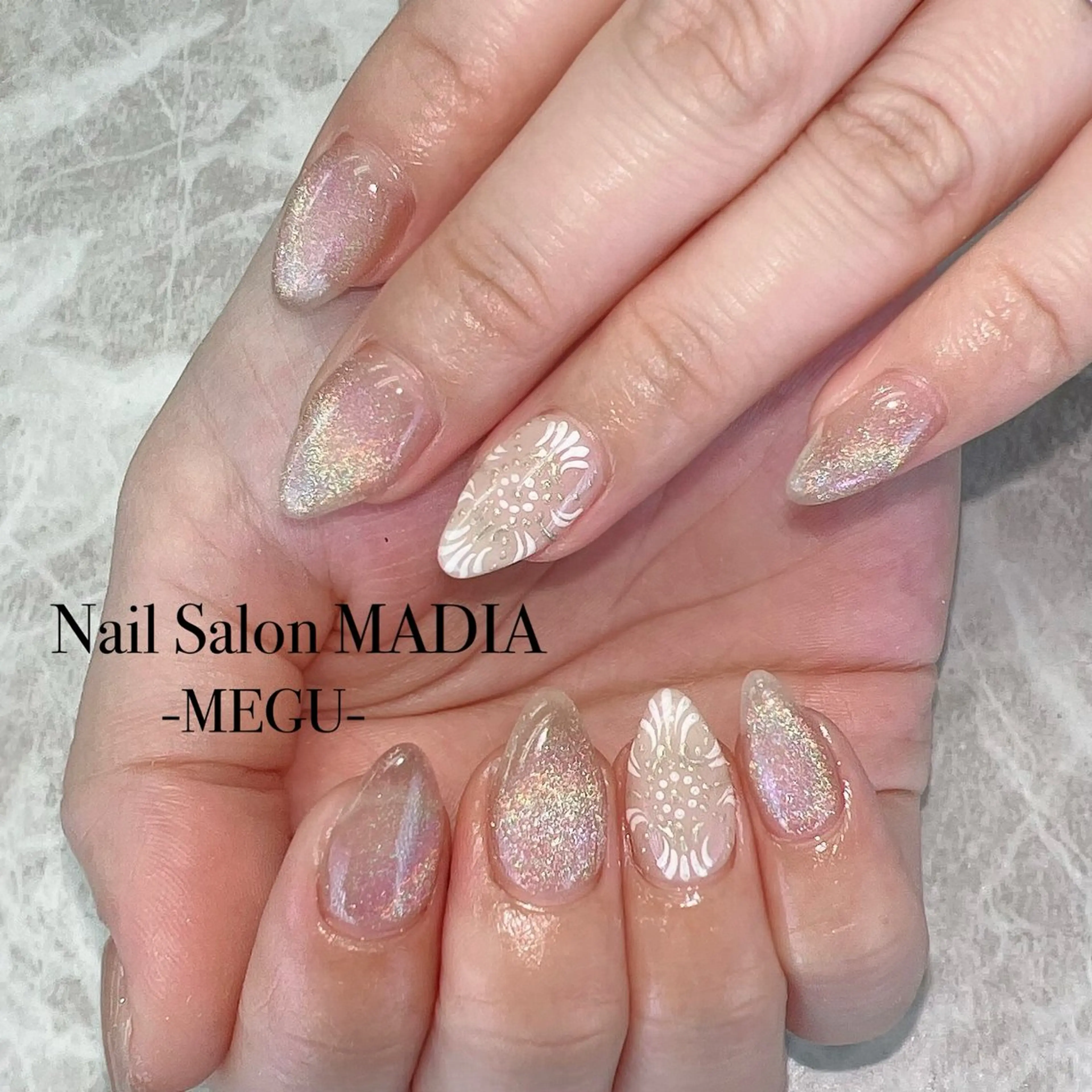 ネイル MADIA藤沢所属・MADIA MEGUのネイルデザイン