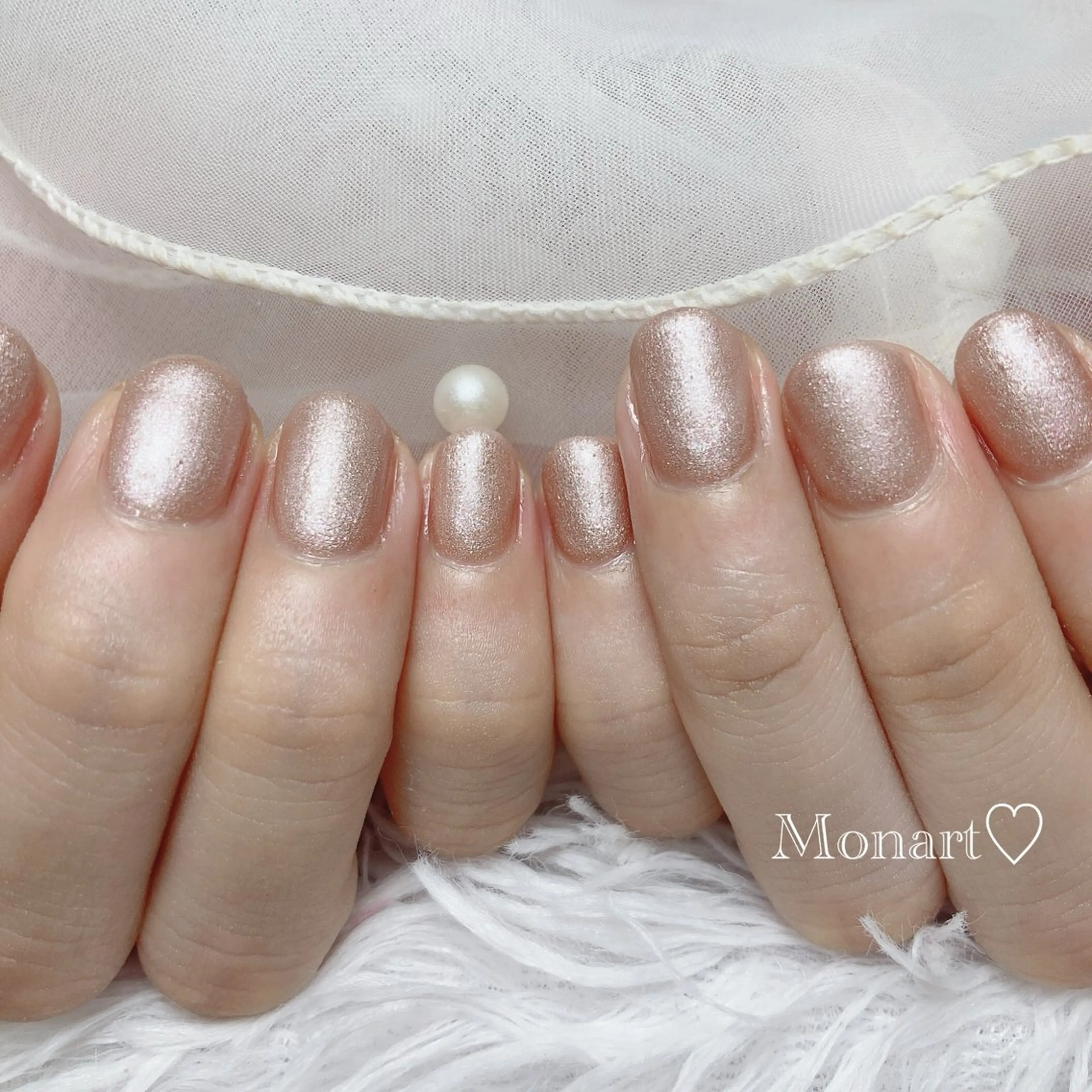 ネイル シンプルネイル Monart♡ Misaoのネイルデザイン