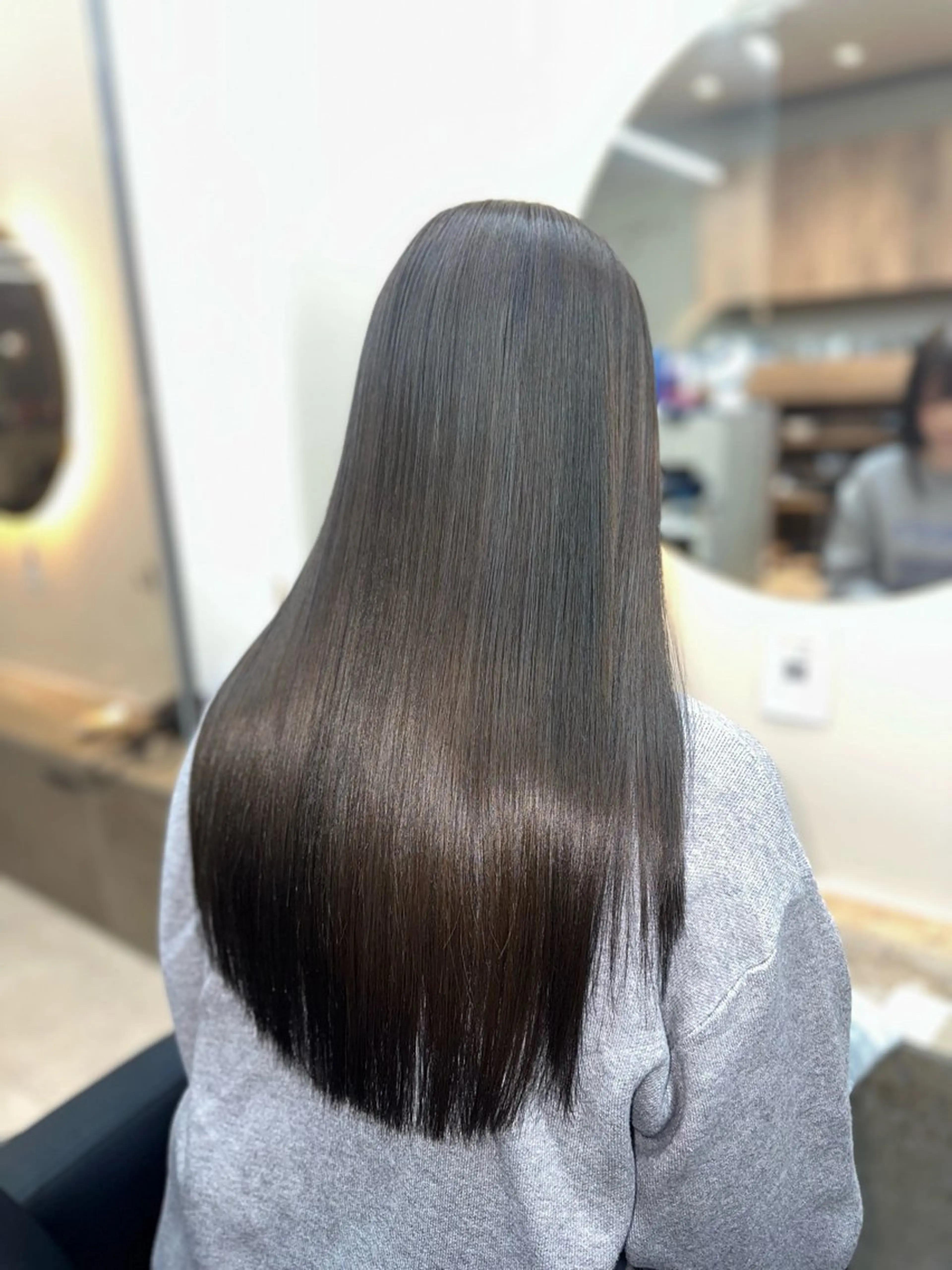 ロング カラー パーマ 縮毛矯正 【髪質改善特化】 tamのヘアスタイル