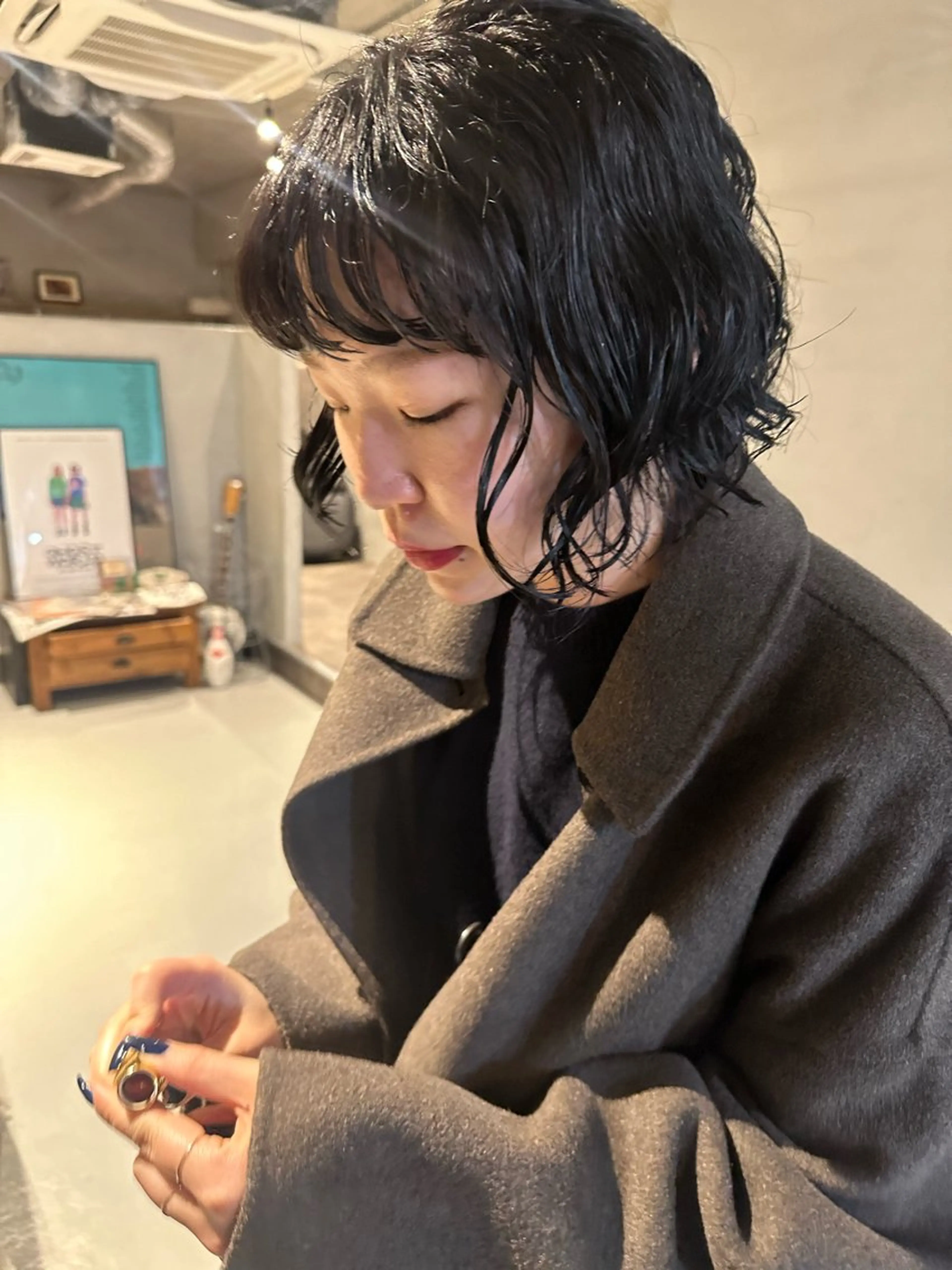 ショート カラー パーマ カット ヘアカラー パーマ トリートメント 斎藤祐樹 /レイヤー/パーマのヘアスタイル