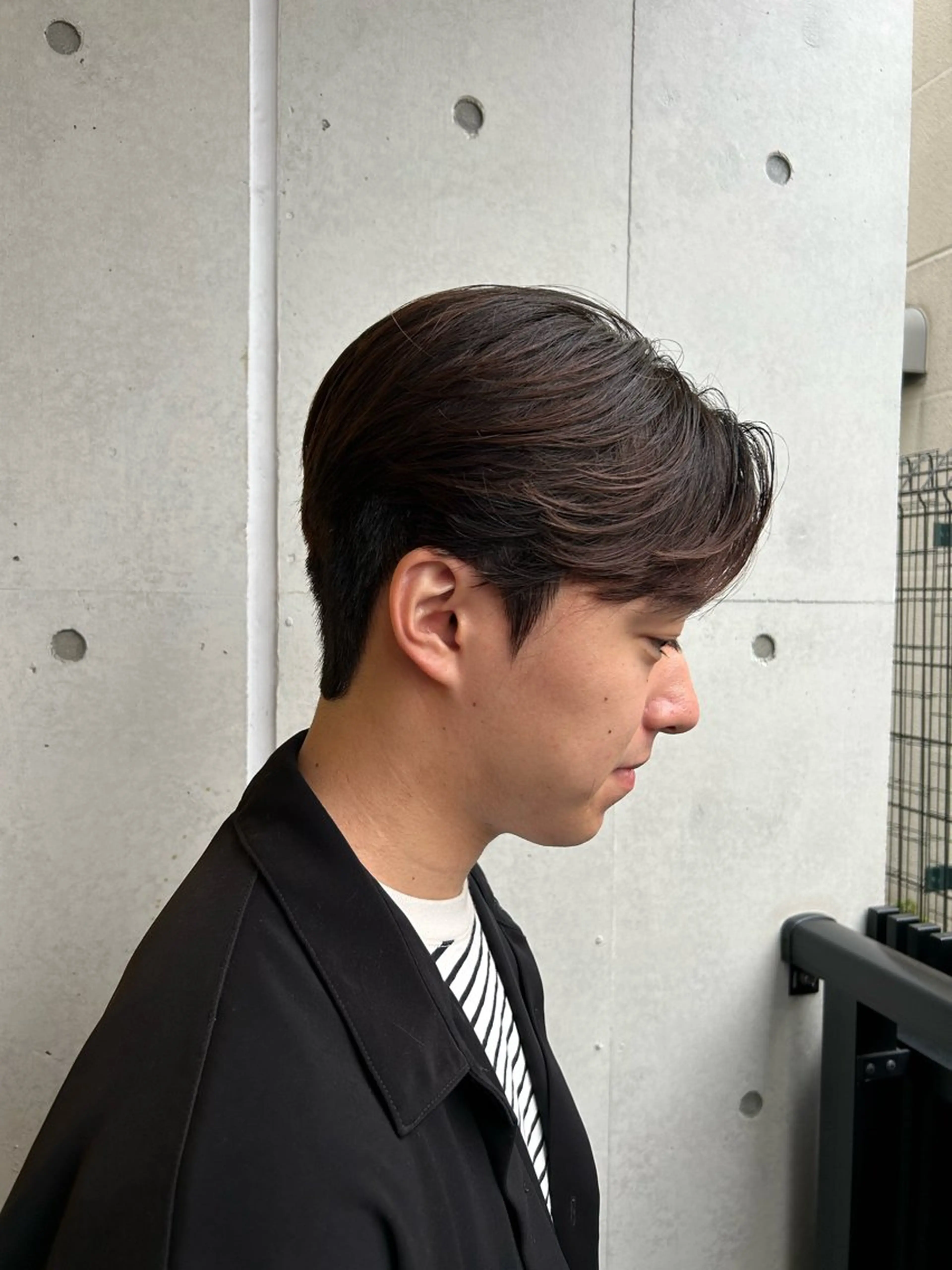 ショート メンズ ダウンパーマ メンズ韓国風 メンズパーマ 韓国風ヘア カット パーマ ダウンパーマ韓国ヘア 片岡駿のヘアスタイル